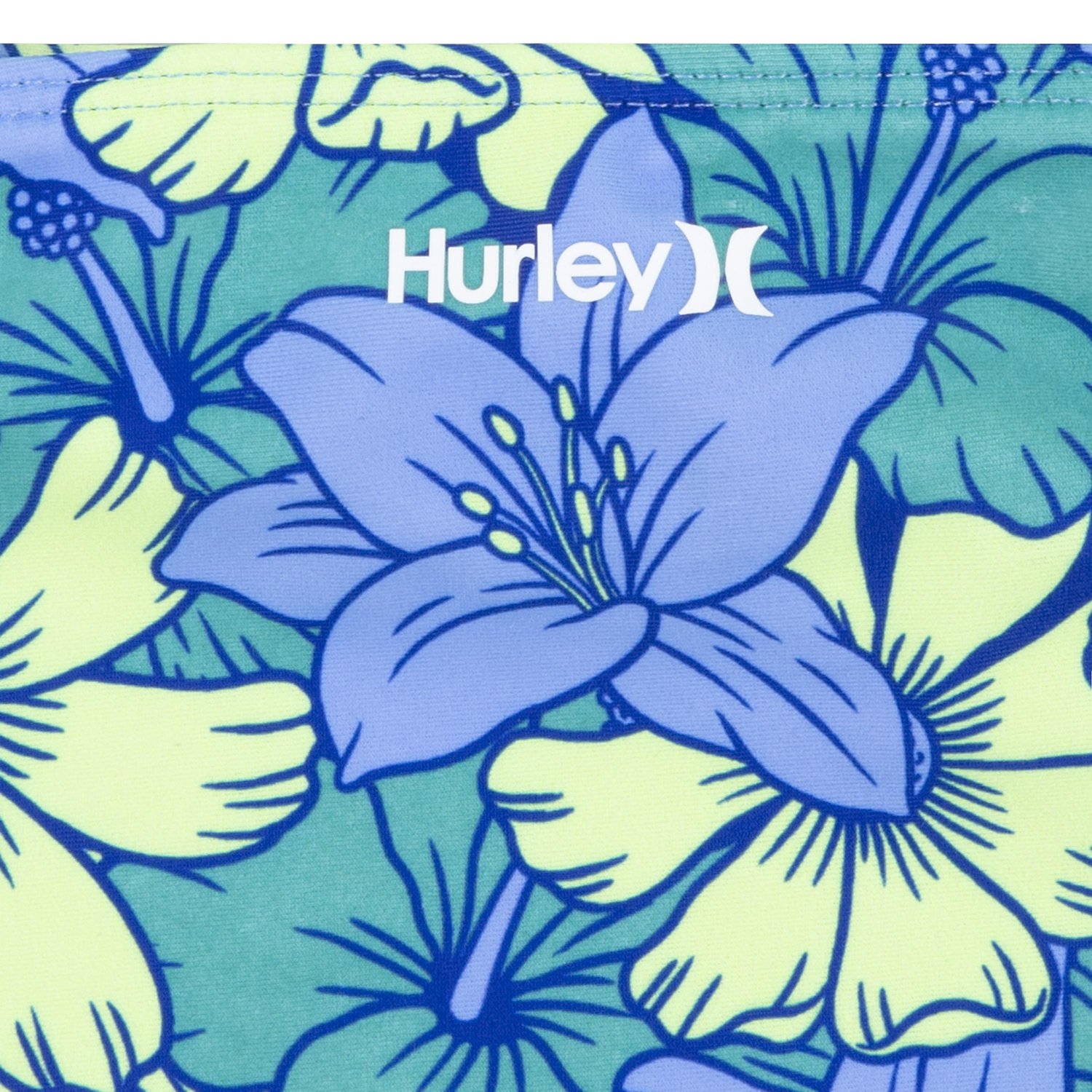 Hurley Girls' Floral Crossback Monokini - view number 5