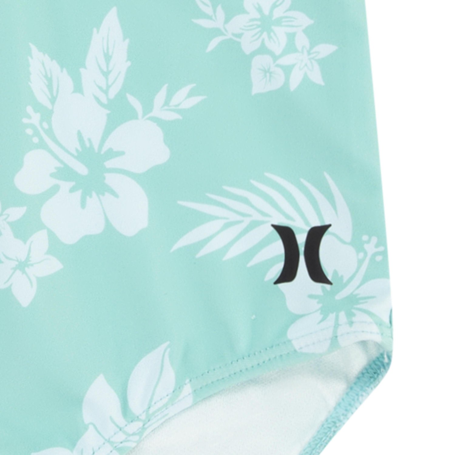 Hurley Girls' Floral Tie Front Monokini - view number 3