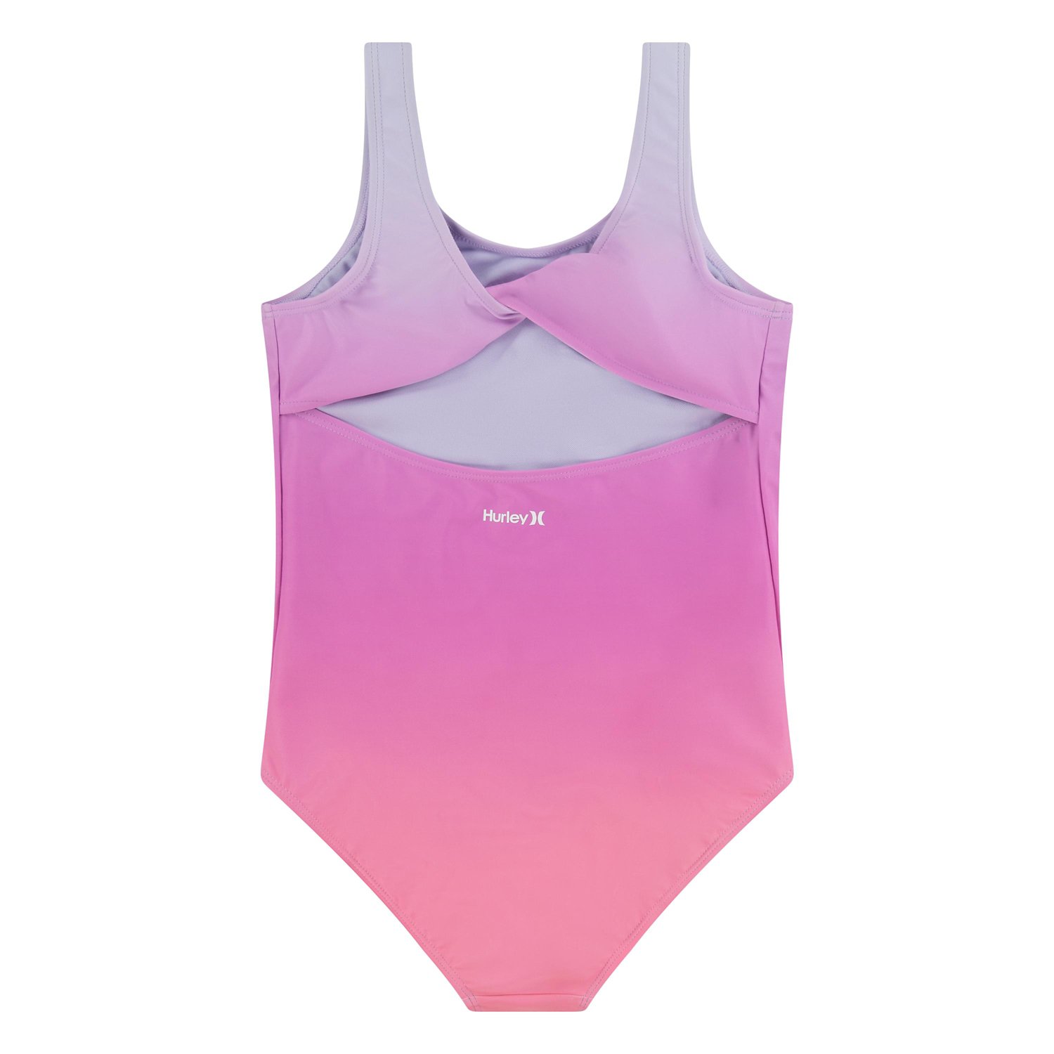 Hurley Girls' Pink Ombre 1-Piece Swimsuit - view number 2