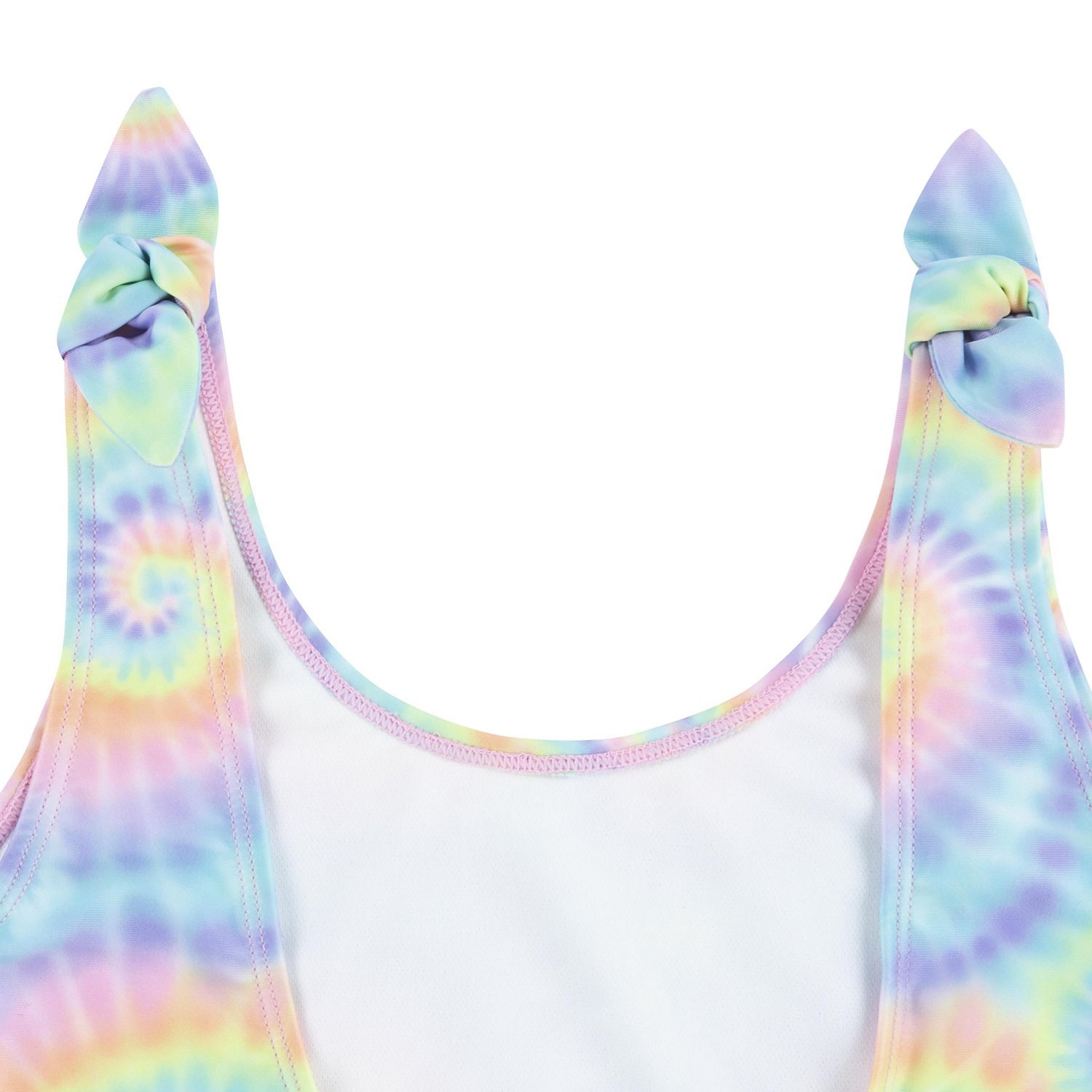 Hurley Girls' Tie Dye Shoulder Tie 1-Piece Swimsuit - view number 3