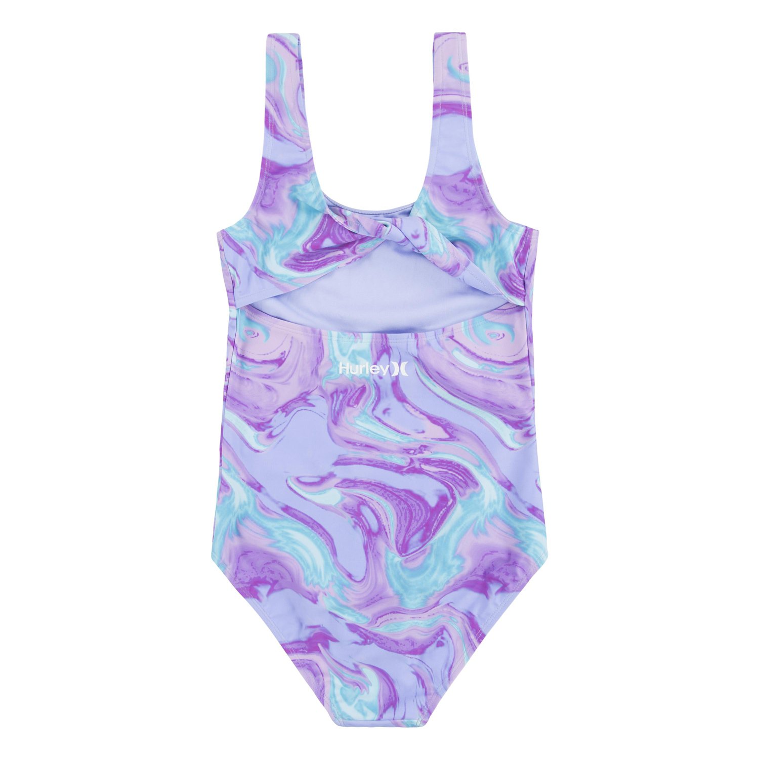 Hurley Girls' Tie Dye Swirl 1-Piece Swimsuit - view number 2