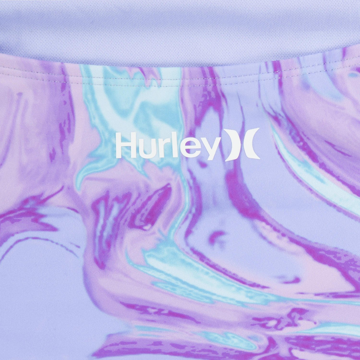 Hurley Girls' Tie Dye Swirl 1-Piece Swimsuit - view number 4