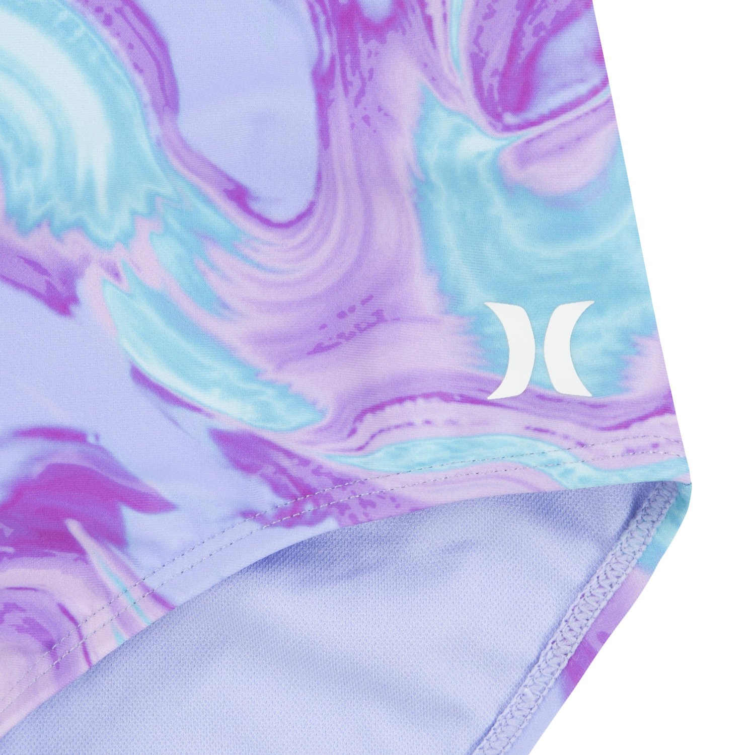 Hurley Girls' Tie Dye Swirl 1-Piece Swimsuit - view number 3