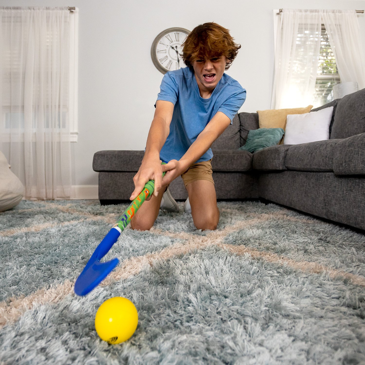 NERF Proshot Kids 2-Player Hockey Set