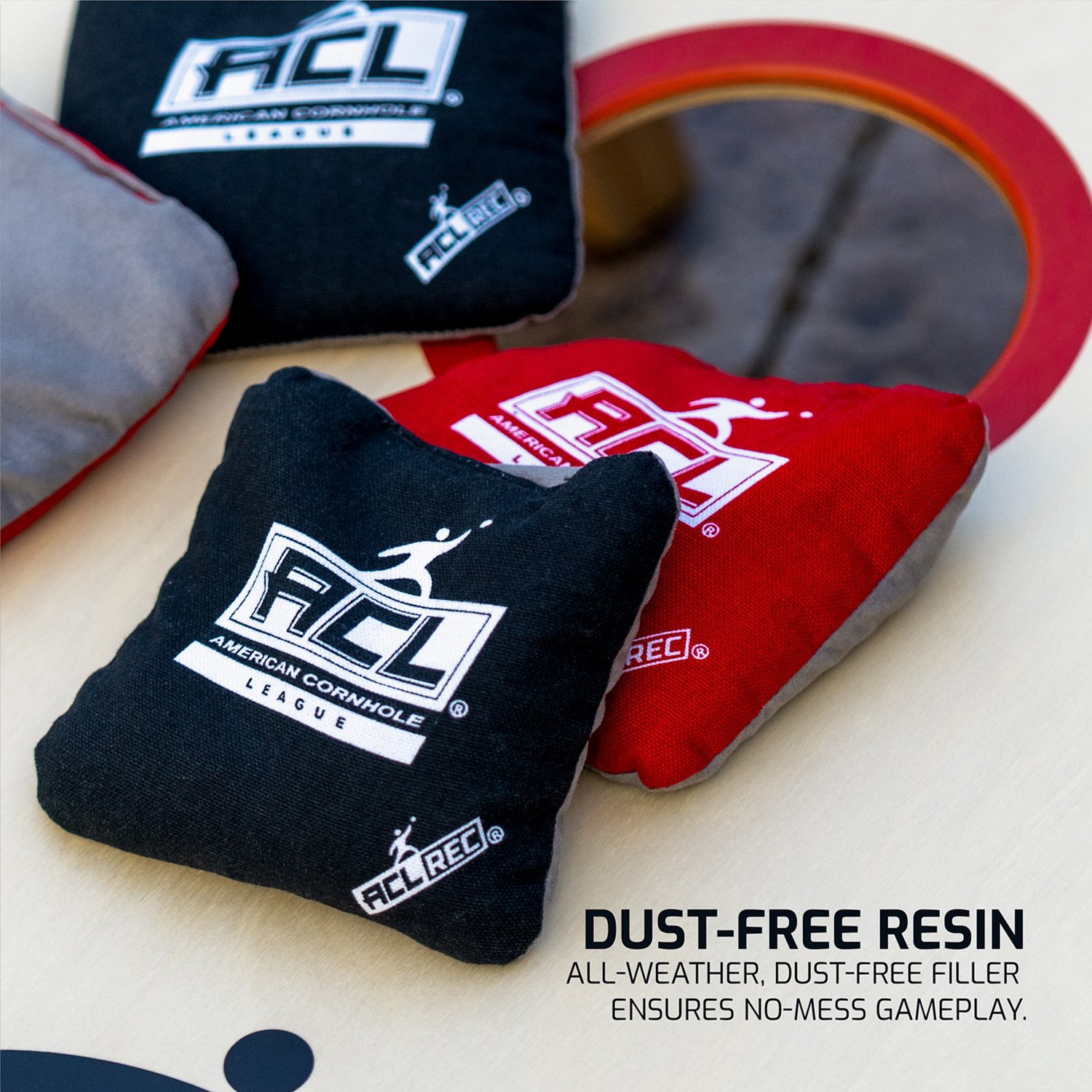 ACL® REC Rounded Corner Stick-N-Slick Cornhole Bags - view number 2