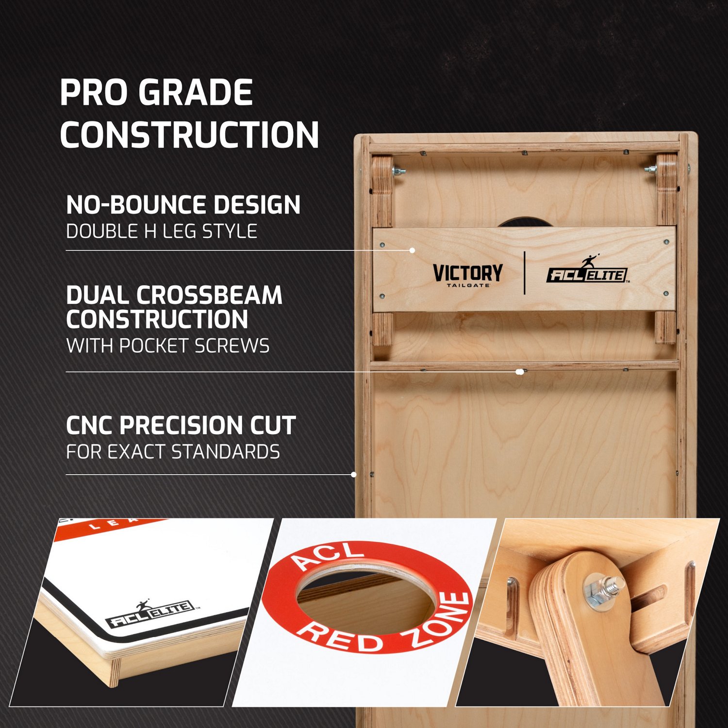 ACL ELITE 2x4 Cornhole Board                                                                                                     - view number 4