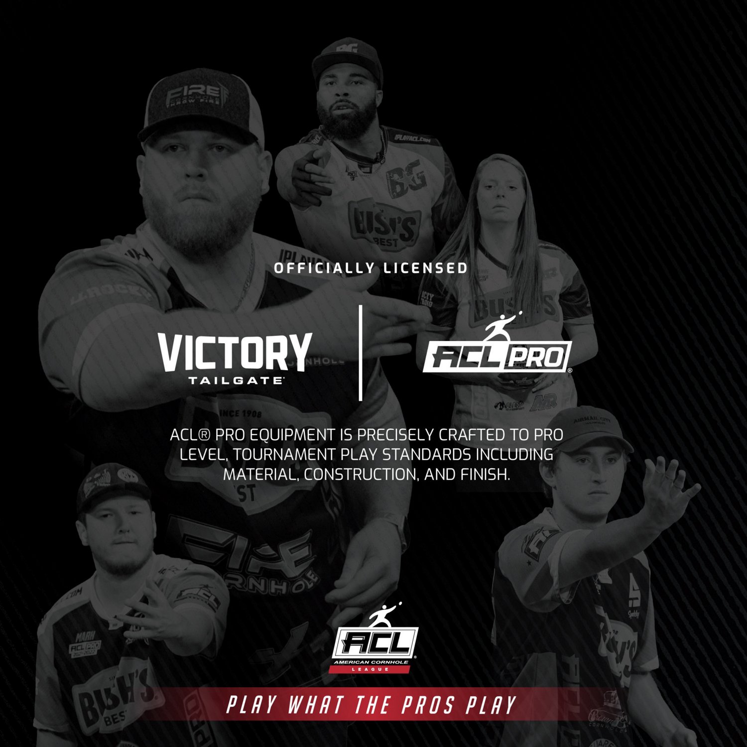 ACL PRO Cardinal Red Slide-Rite Cornhole Bags 4-Pack - view number 5