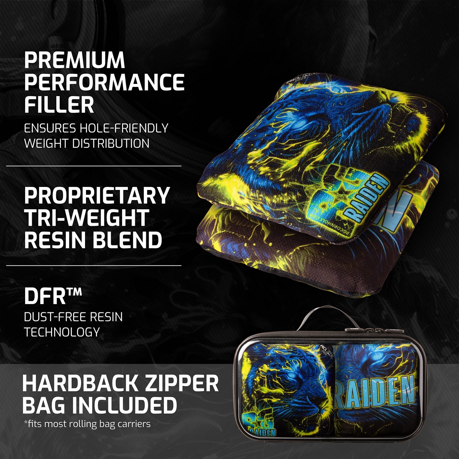 ACL PRO Raiden Cornhole Bags 4-Pack                                                                                              - view number 3