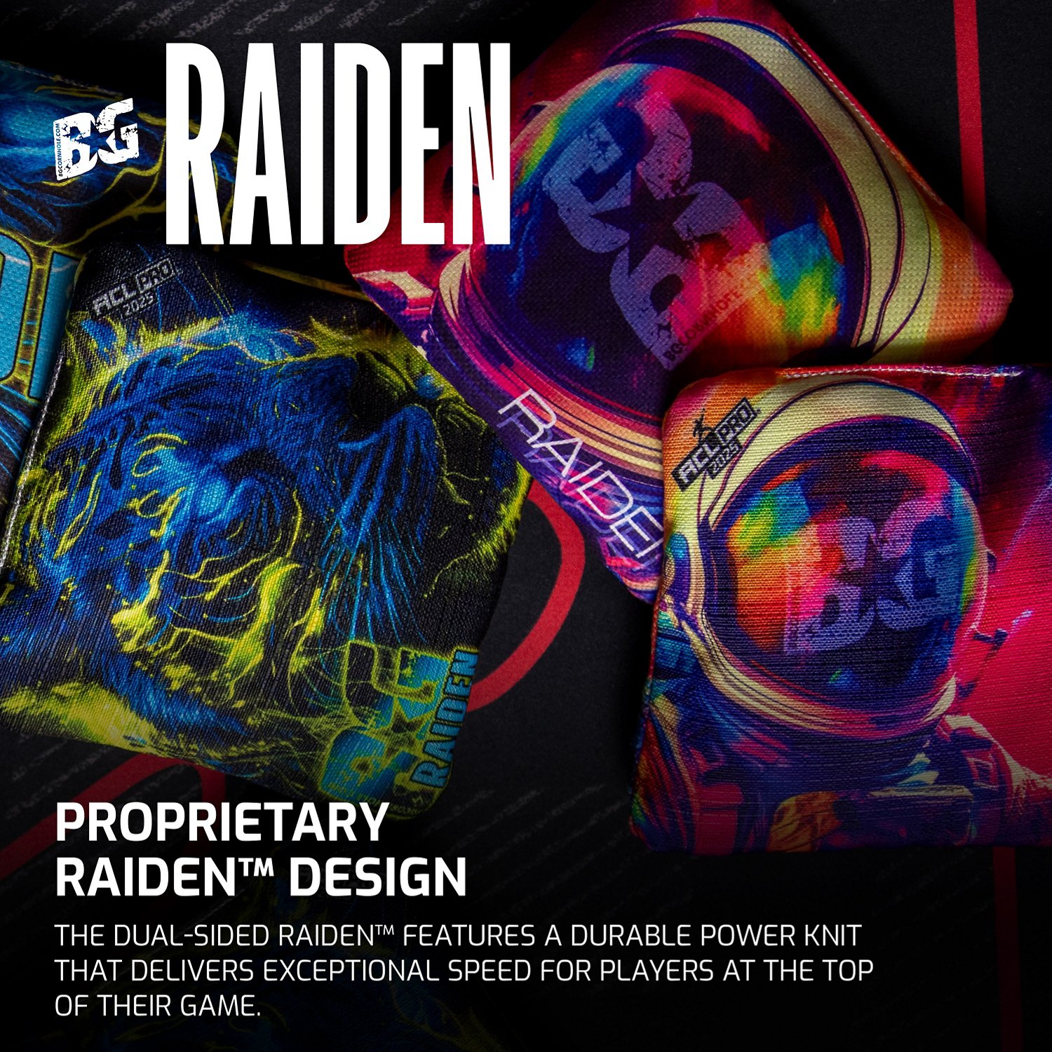 ACL PRO Raiden Cornhole Bags 4-Pack                                                                                              - view number 2