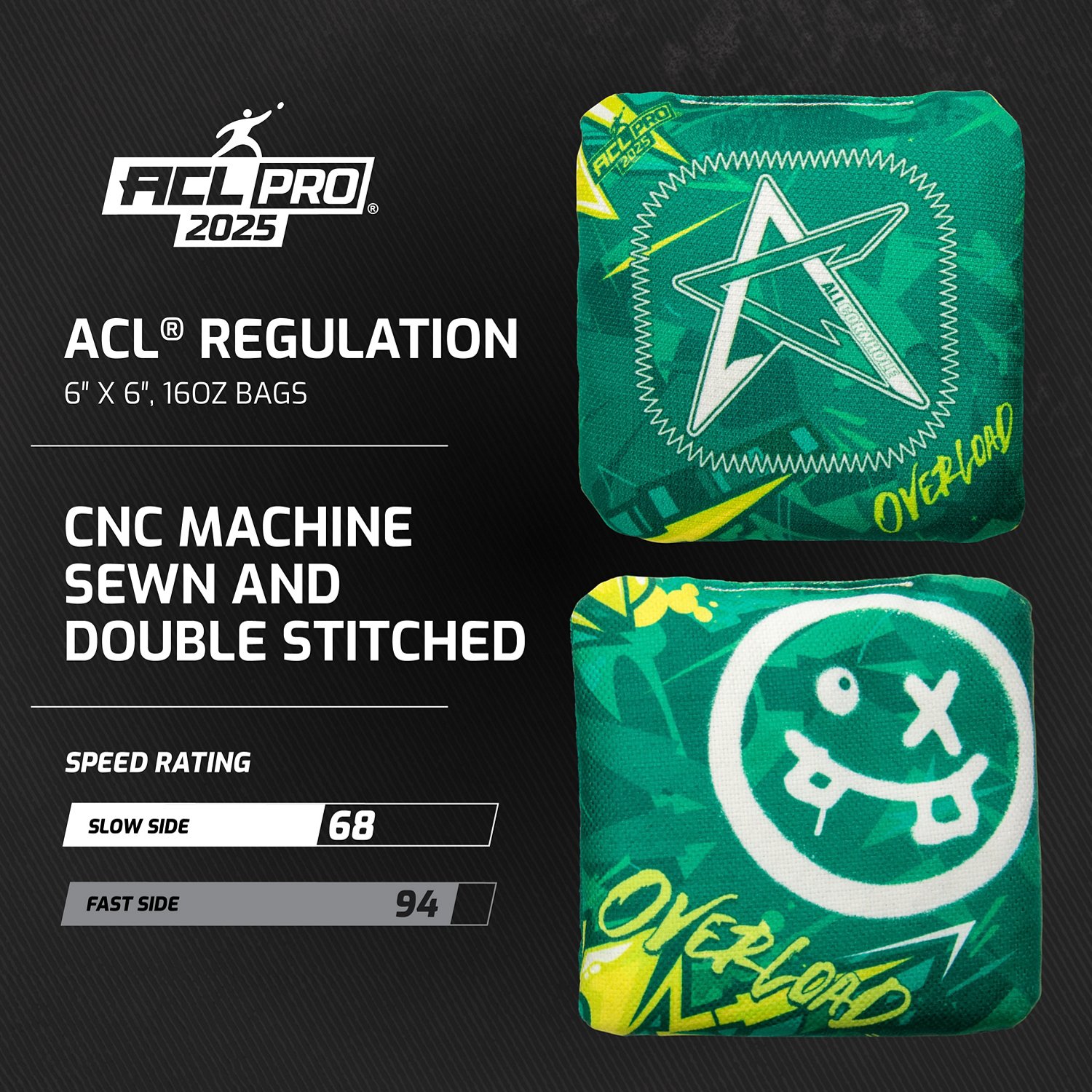 American Cornhole League Raptor/Warbird Pro Overload Cornhole Bag                                                                - view number 3