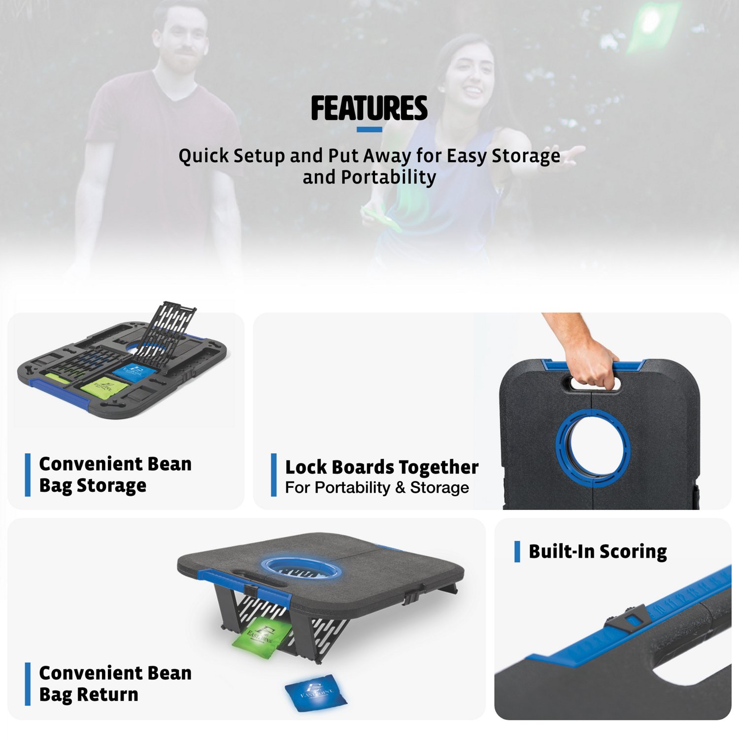 EastPoint All-Weather Bean Bag Toss Game - view number 3