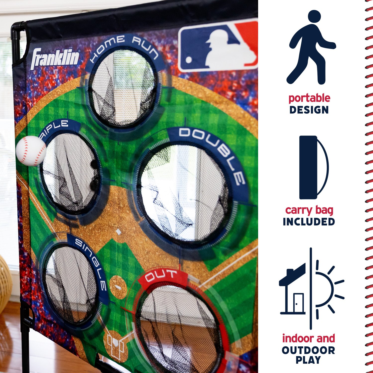 Franklin MLB Baseball Deluxe Target Toss Game - view number 8