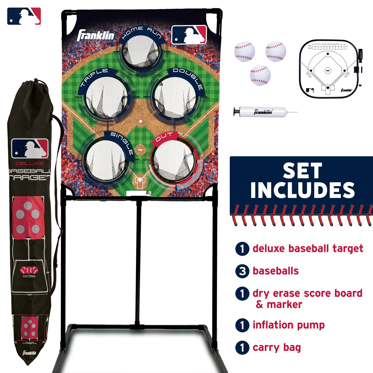 Franklin MLB Baseball Deluxe Target Toss Game - view number 3