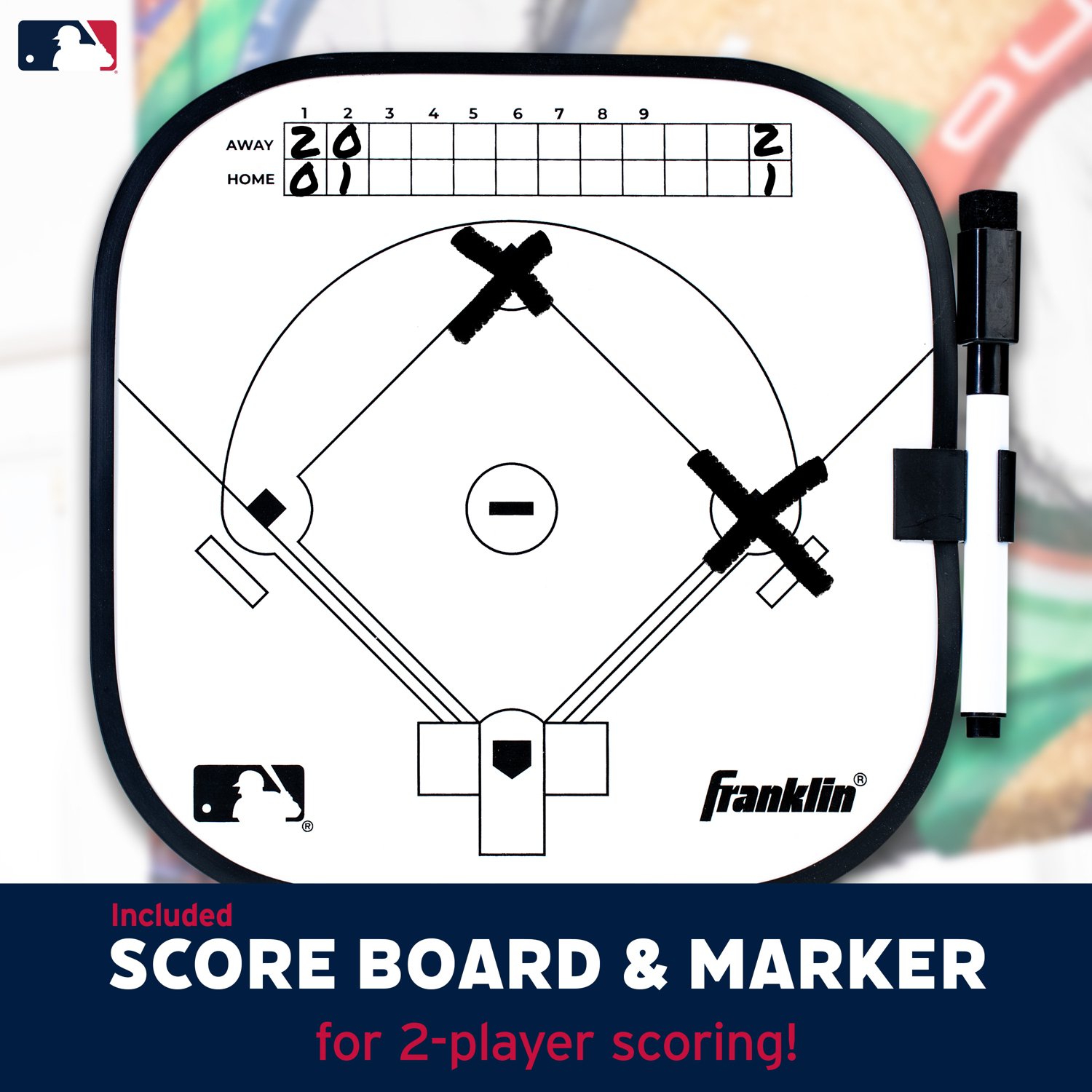 Franklin MLB Baseball Deluxe Target Toss Game - view number 7