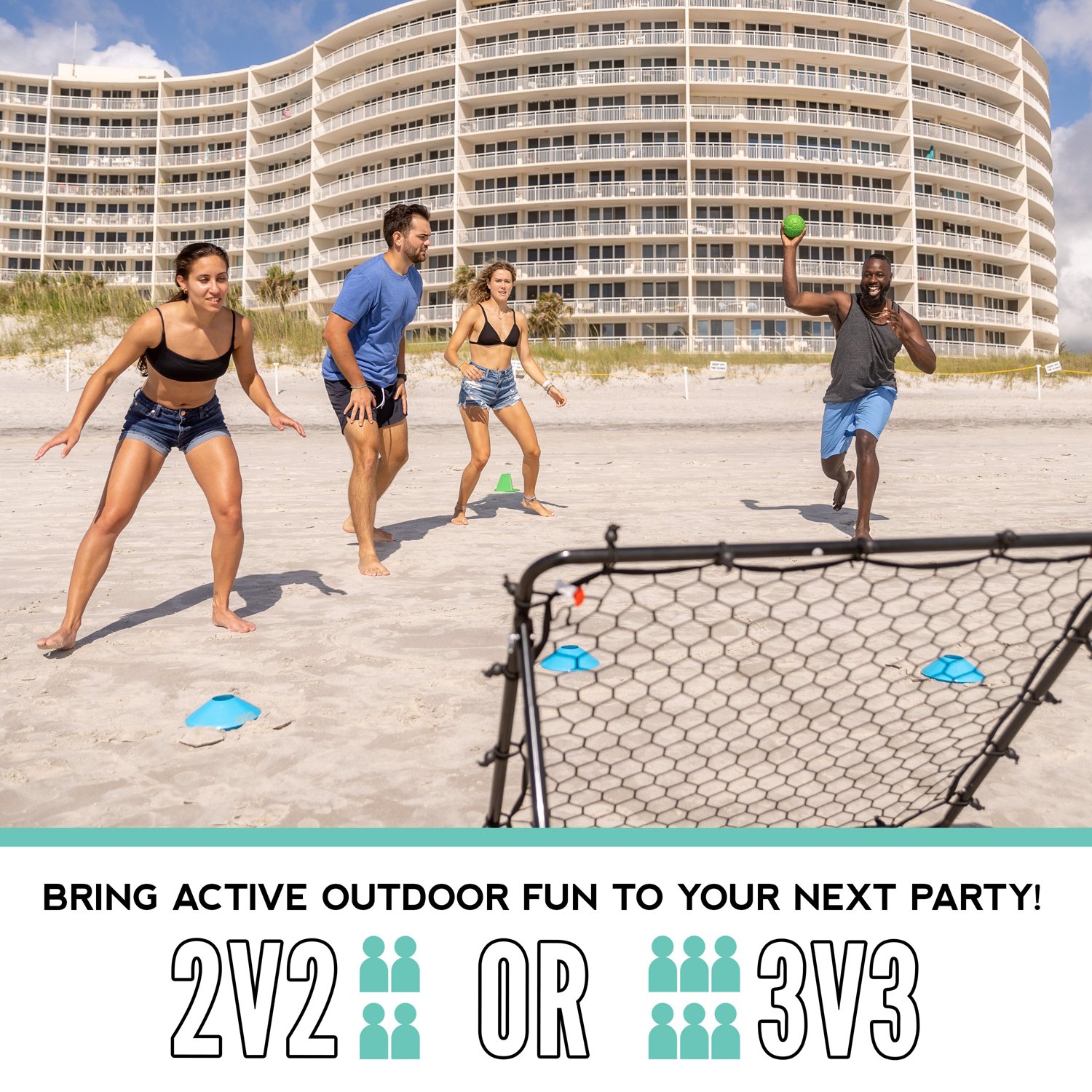 Franklin Sports Backlash Outdoor + Backyard Target Net Game - view number 7