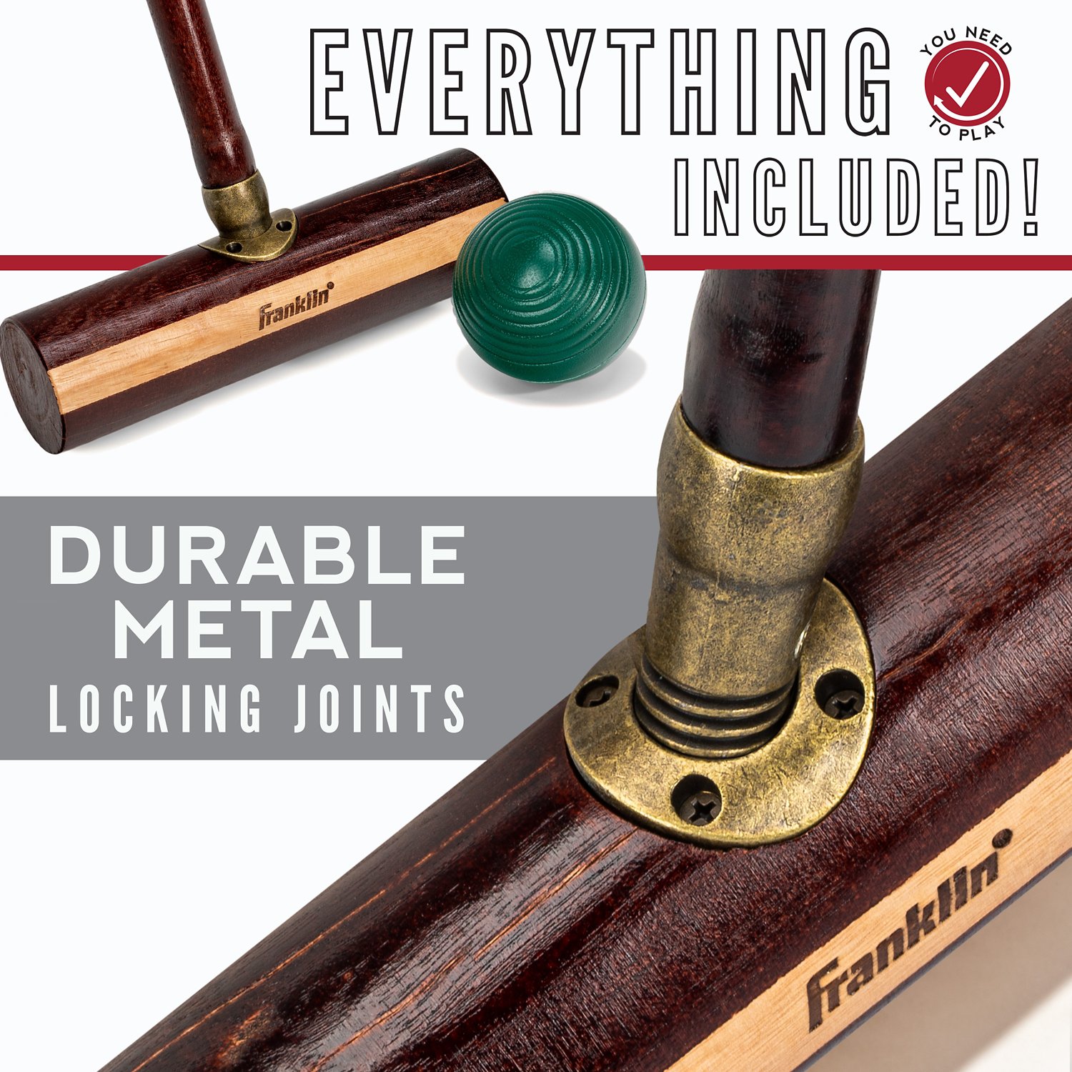 Franklin Sports Expert Croquet Set                                                                                               - view number 5