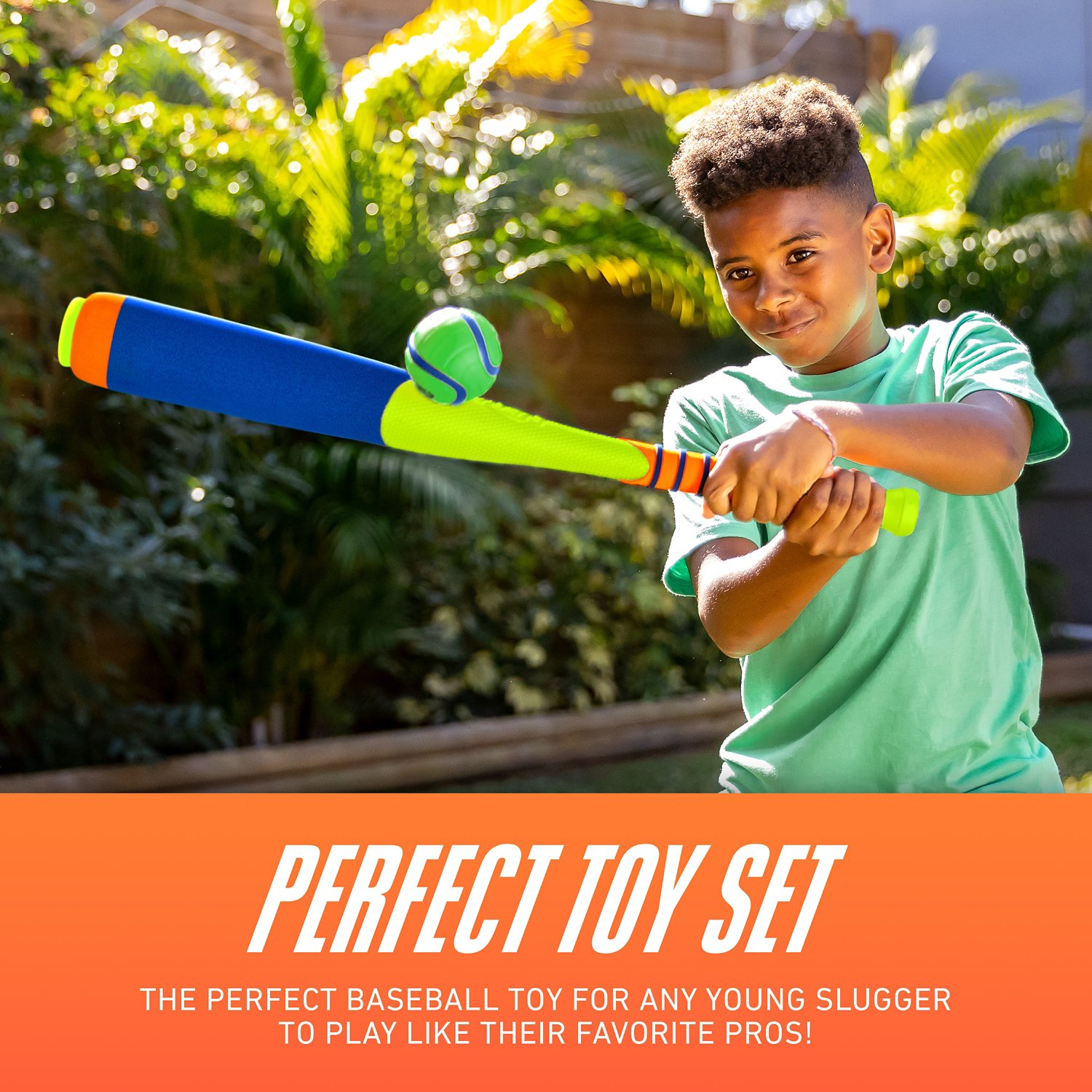 NERF Proshot Foam Bat & Ball Set - view number 3