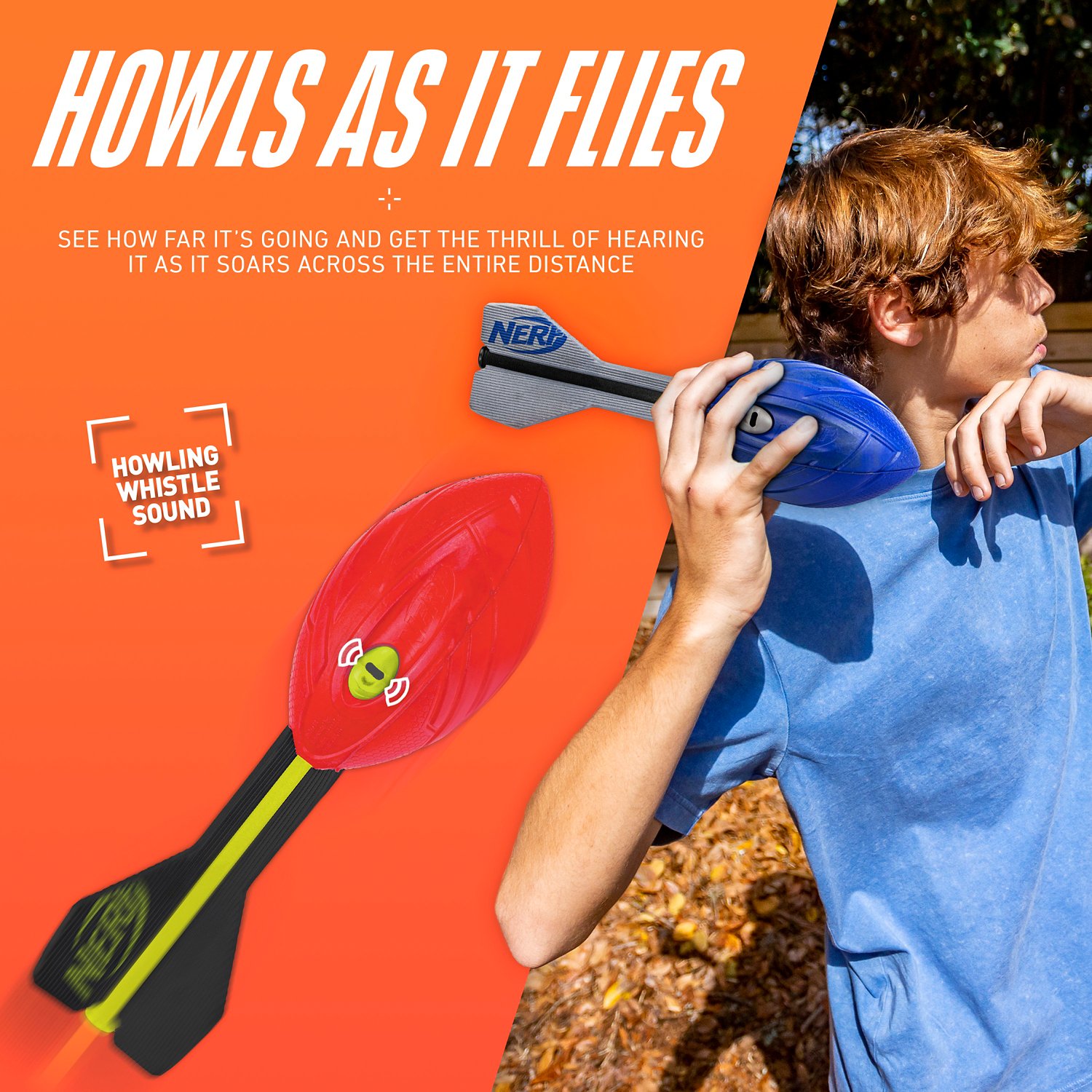 NERF Vortex Aero Howler Foam Football - view number 6
