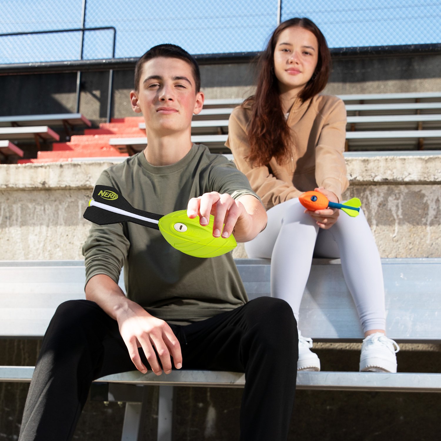 NERF Vortex Dual Power Foam Footballs 2-Pack - view number 8