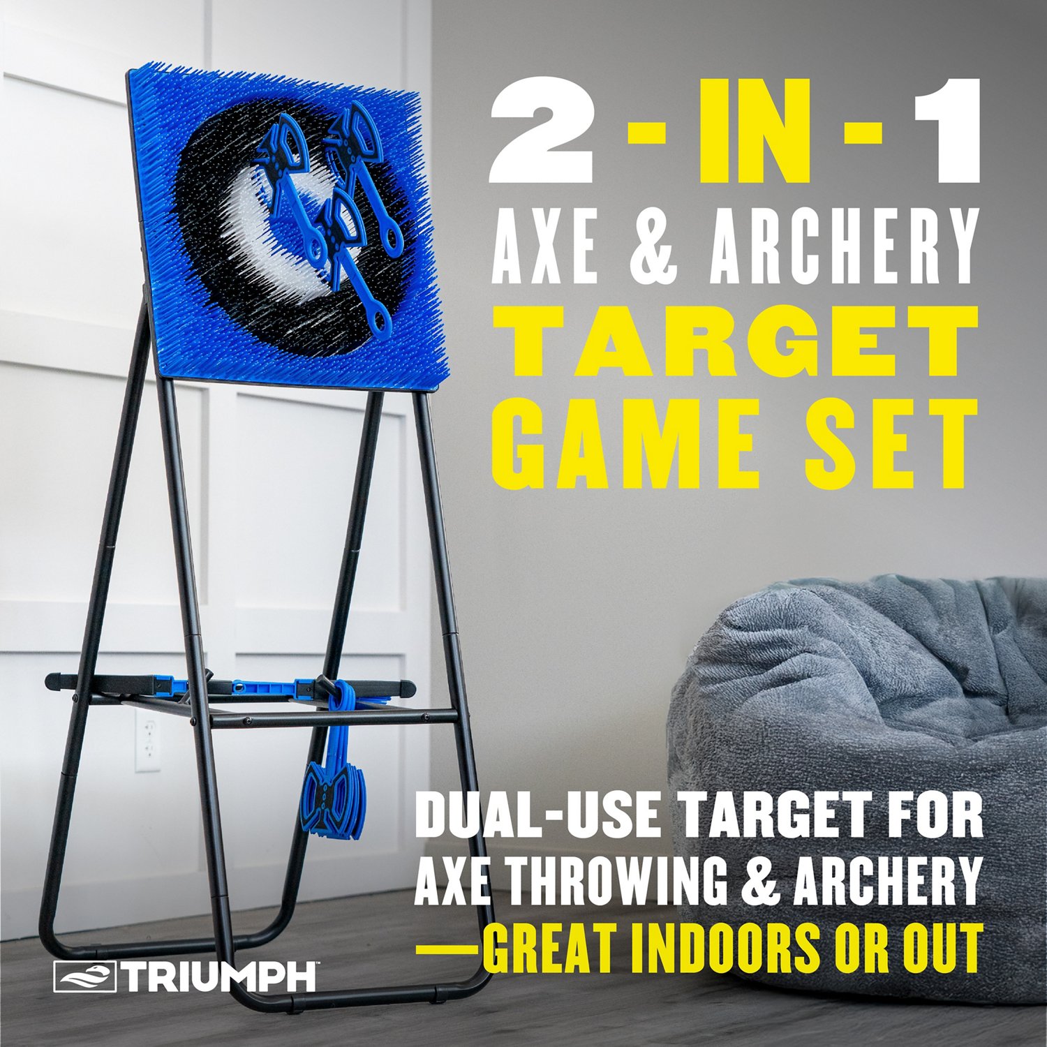 Triumph 2-In-1 Axe & Archery Game Set - view number 2