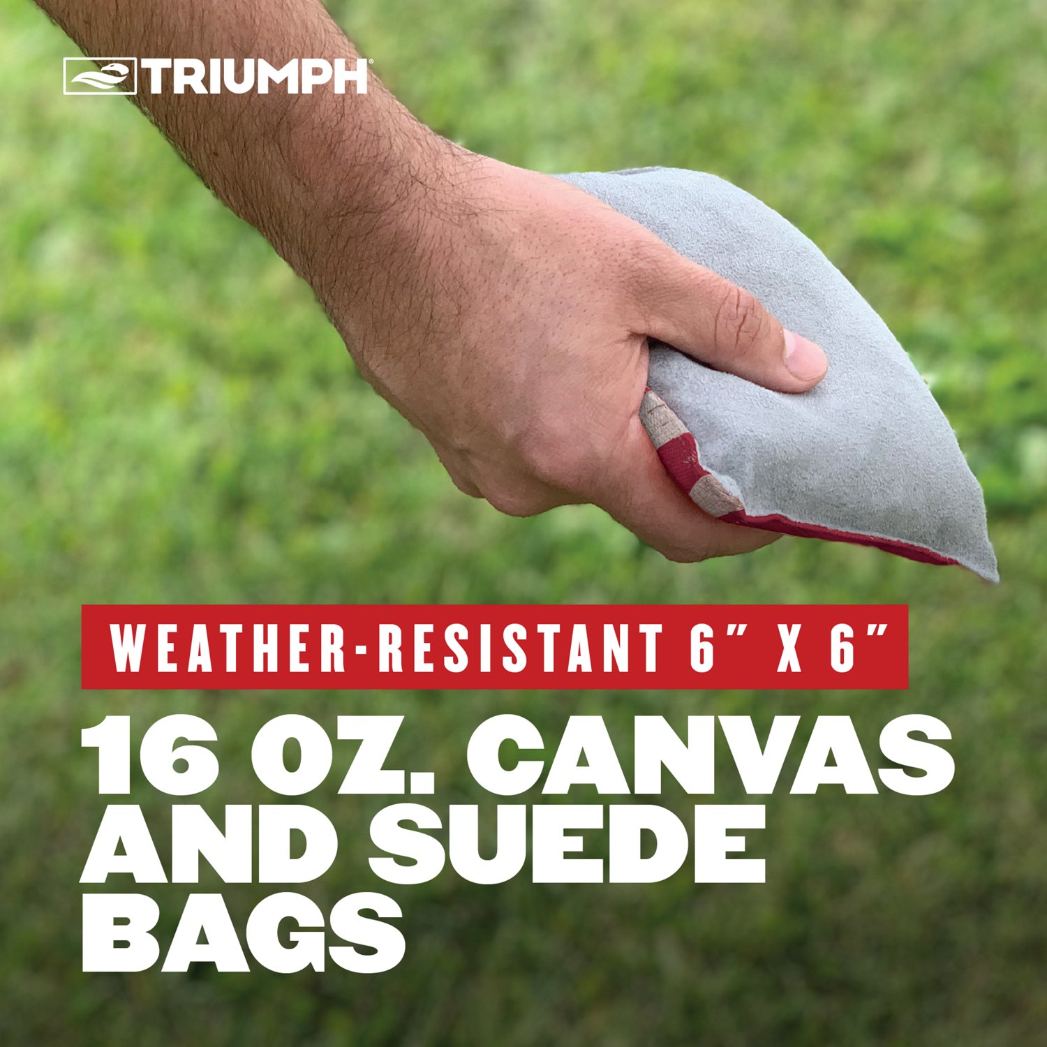 Triumph Patriotic LED All-Wood Cornhole Set - view number 4