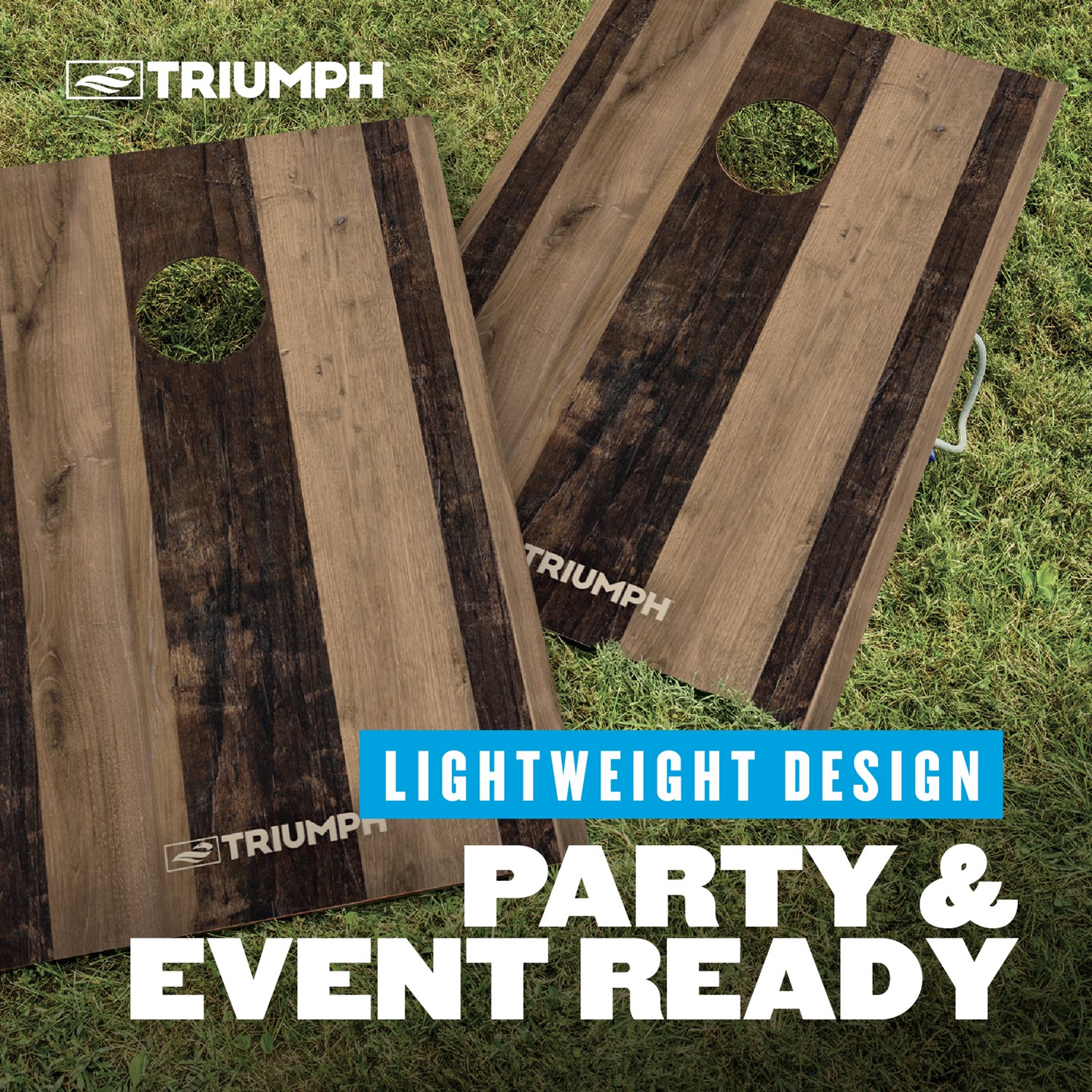 Triumph Rally Stripe Cornhole Set - view number 5