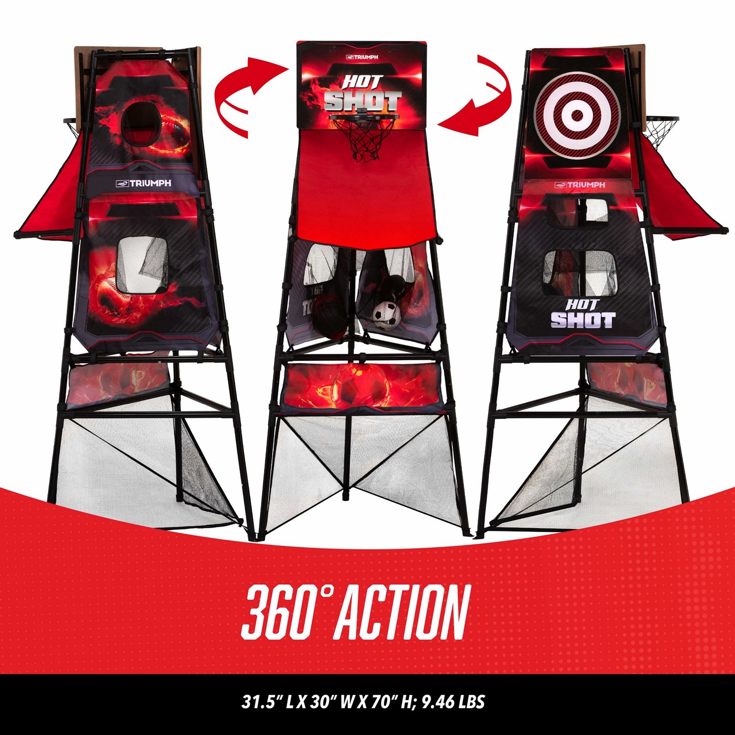 Triumph Sports Adventures 6-in-1 Sports Tower                                                                                    - view number 3