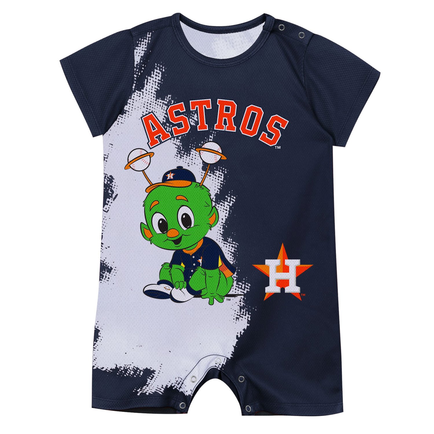 Outerstuff Houston Astros Baby Mascot Bodysuit - view number 2