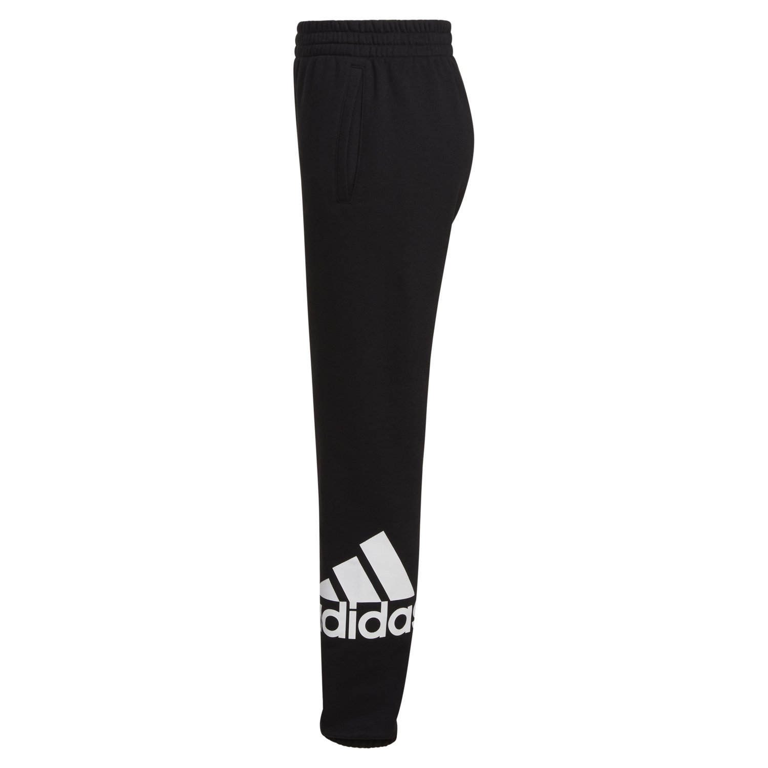 adidas Elastic Waistband Essential Sportswear Logo Fleece Jogger Pants - view number 3