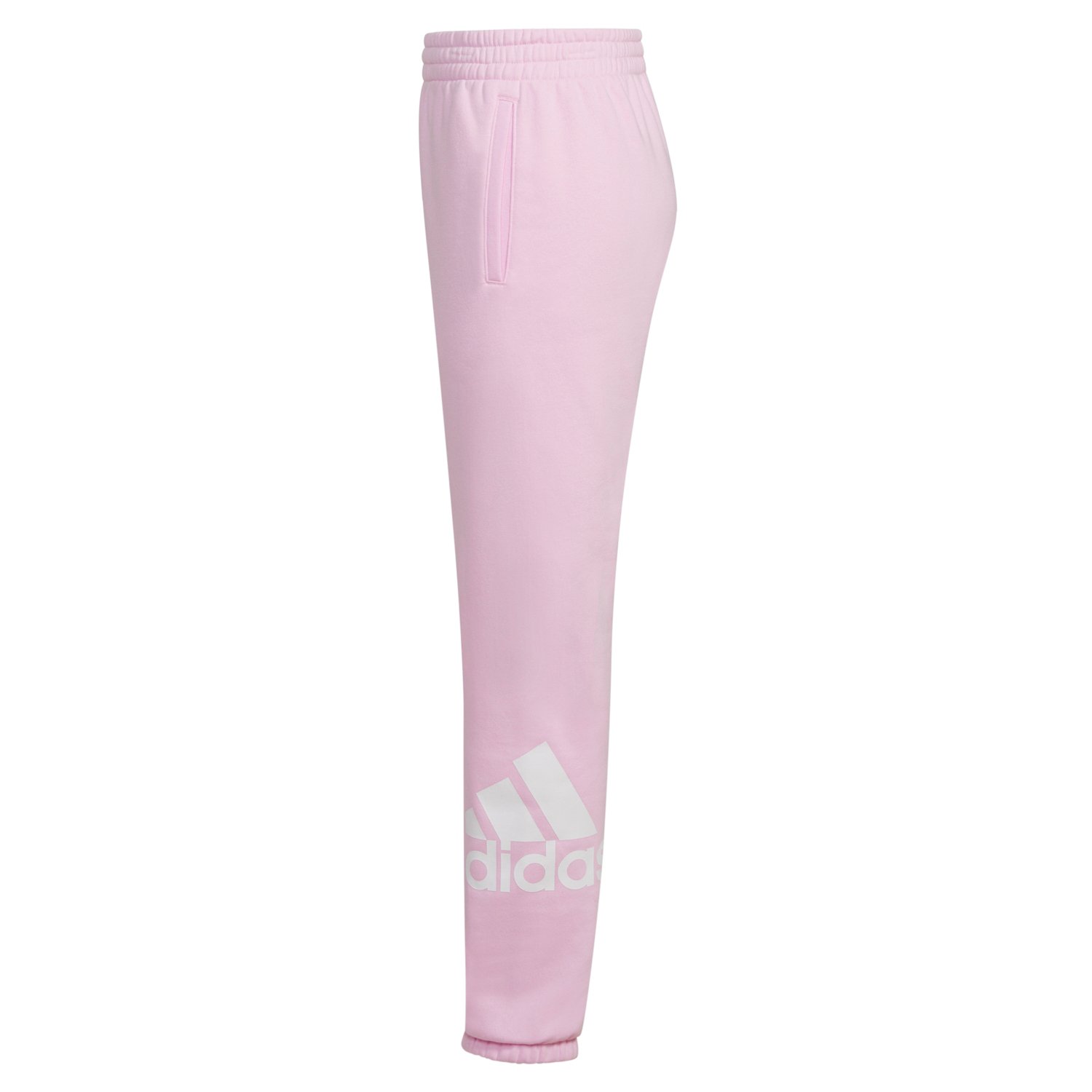 adidas Elastic Waistband Essential Sportswear Logo Fleece Joggers - view number 3