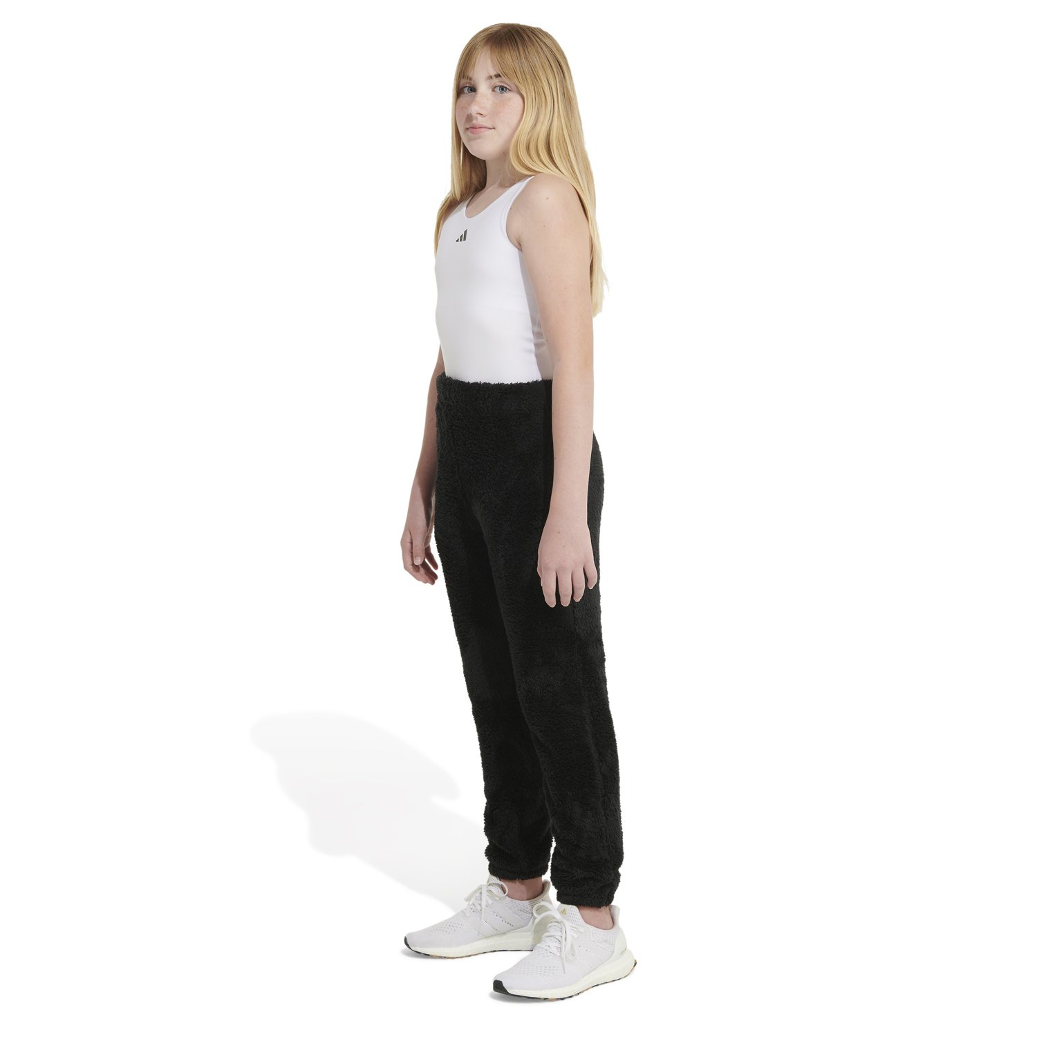 adidas Girls' Cozy Sherpa Joggers - view number 2