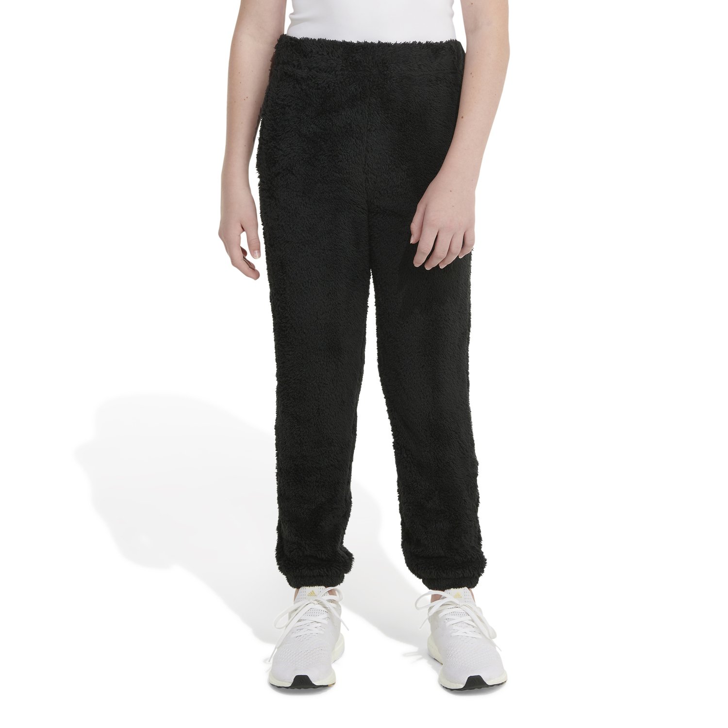 Girls best sale fluffy joggers