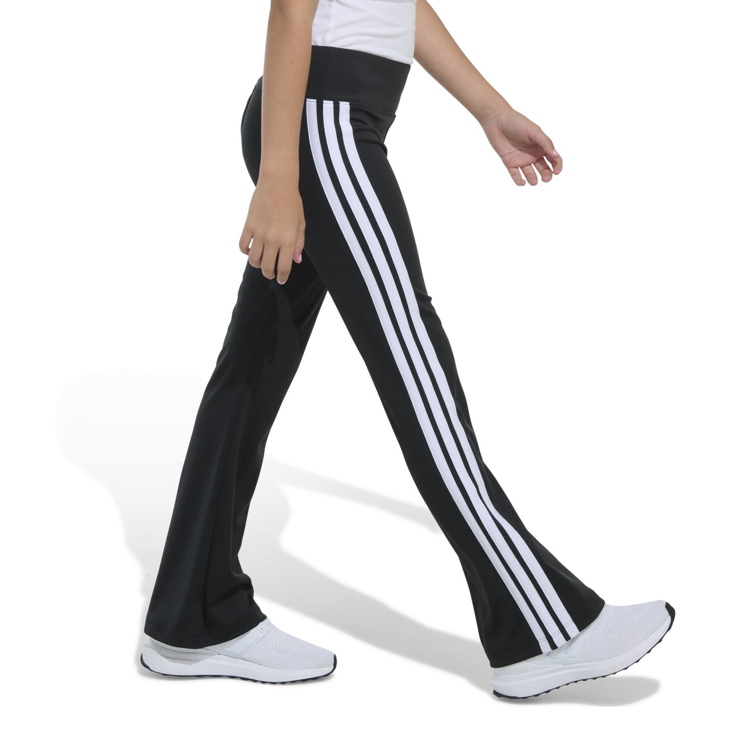 adidas Girls' Flare Leg Pants - view number 3