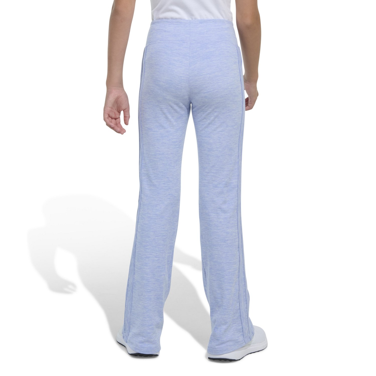 adidas Girls' Melange Flare Leg Pants - view number 3