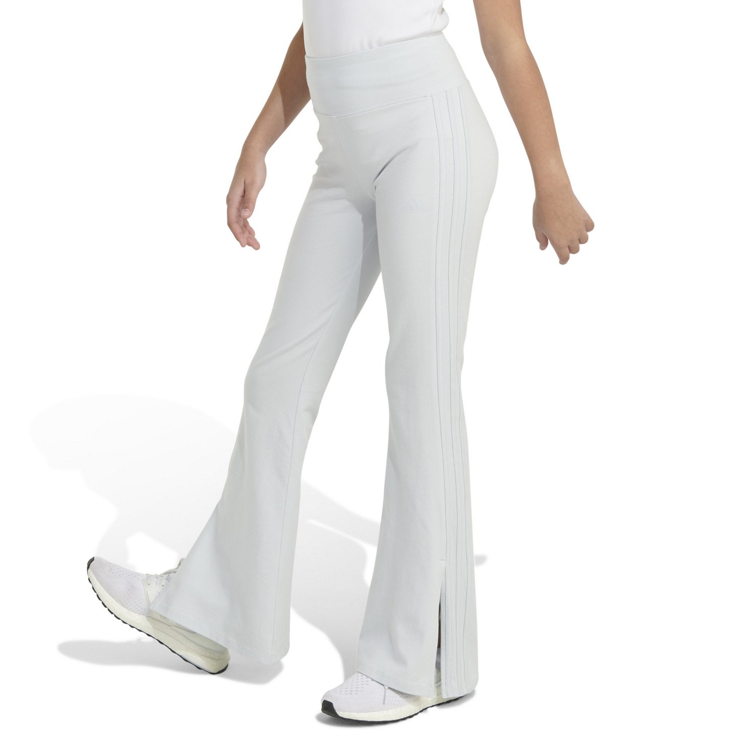 adidas Girls' Vented Flare Leg Pants - view number 2