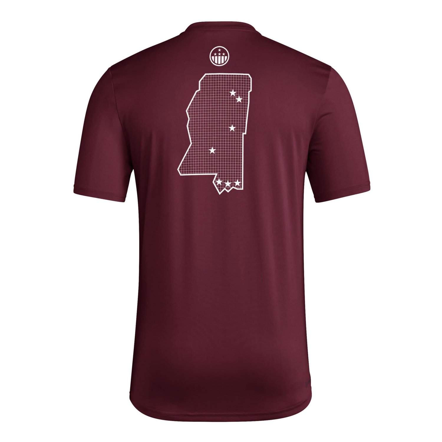 adidas Mississippi State Bulldogs Honor  Support Pre-Game T-Shirt - view number 3