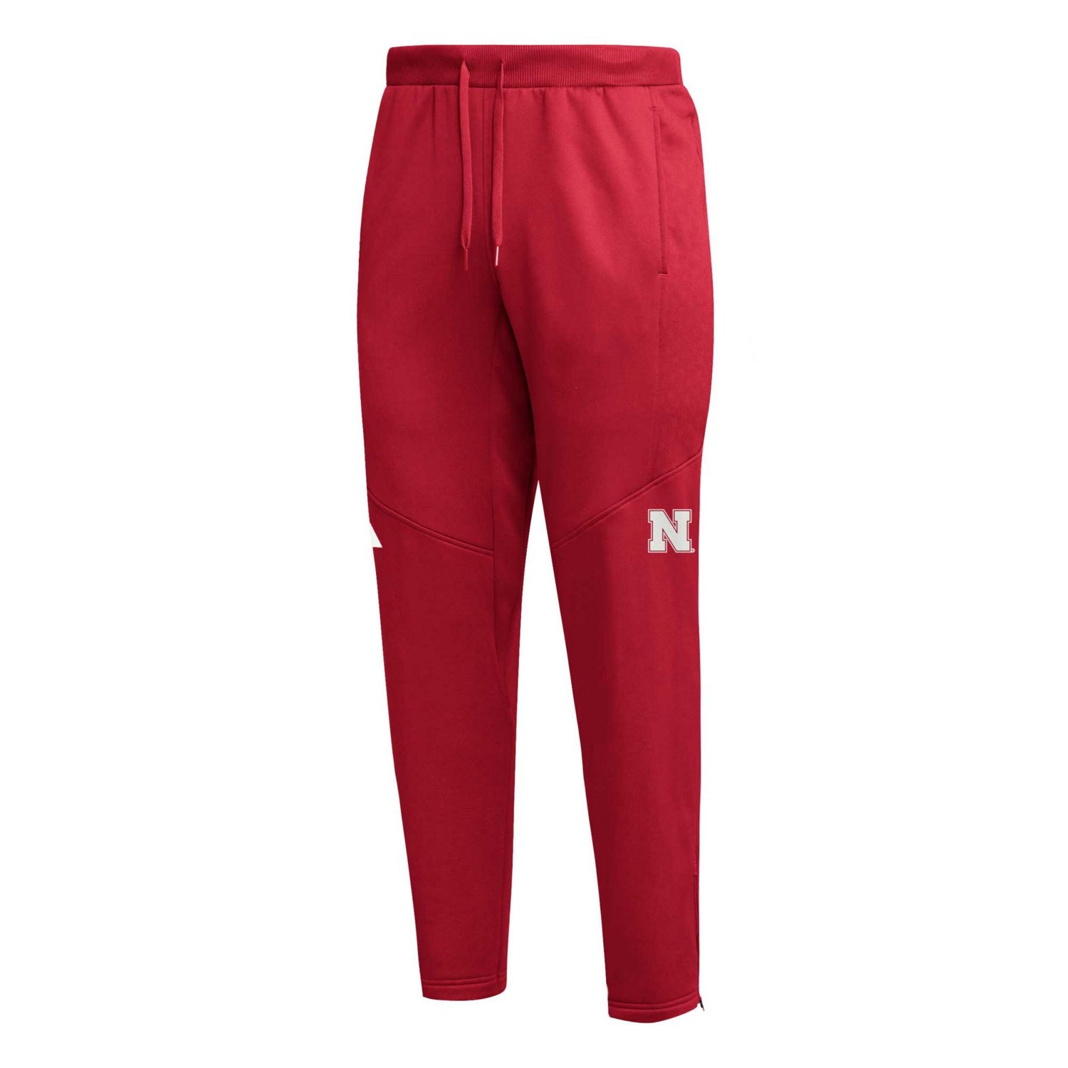 adidas Nebraska Huskers 2023 Travel AEROREADY Tapered Pants                                                                      - view number 2