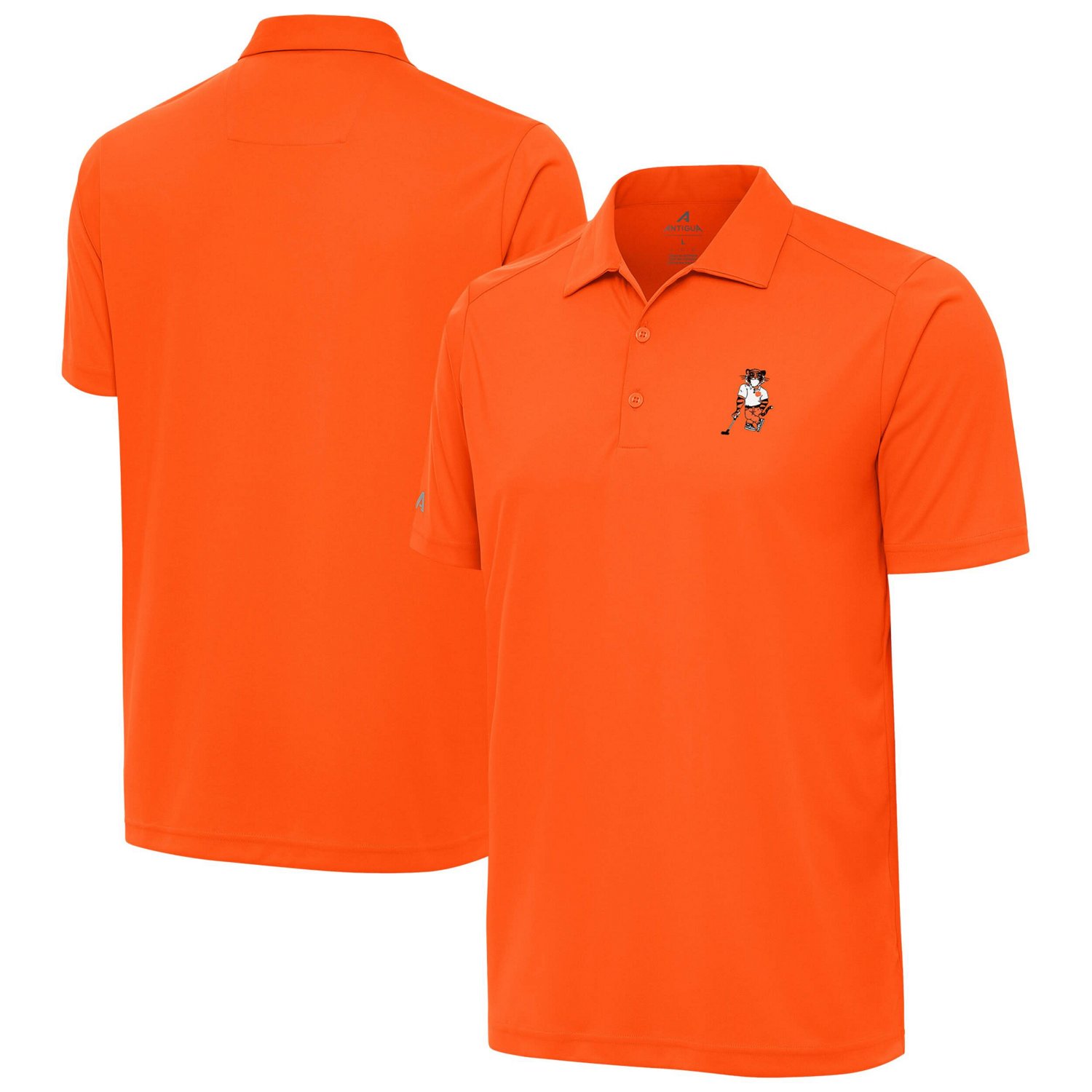 Antigua Clemson Tigers Golfer Tribute Polo