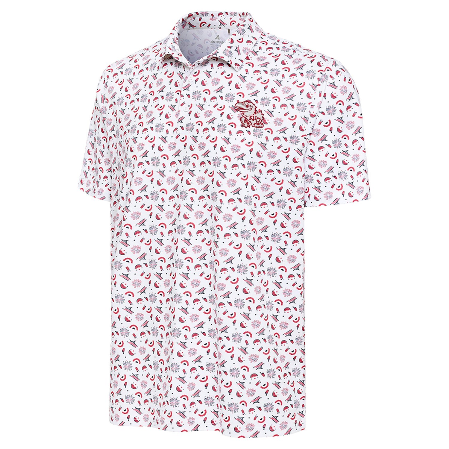 Antigua Kansas Jayhawks Independence Day Polo