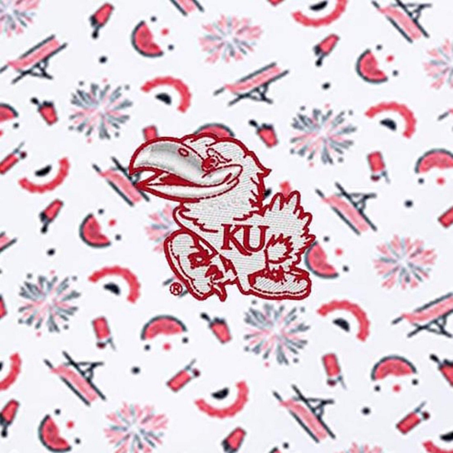 Antigua Kansas Jayhawks Independence Day Polo                                                                                    - view number 4