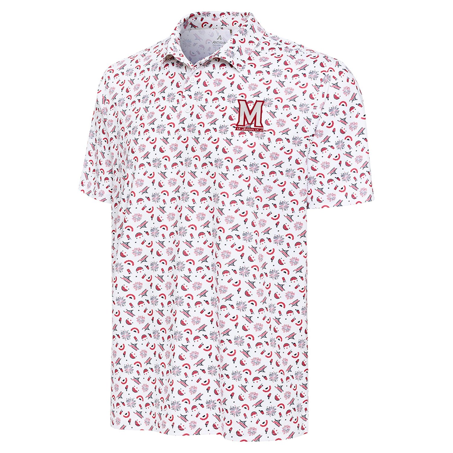Antigua Maryland Terrapins Independence Day Polo - view number 2
