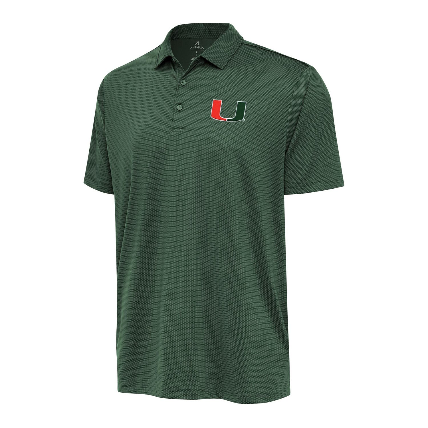 Antigua Miami Hurricanes Ellipse Polo                                                                                            - view number 1