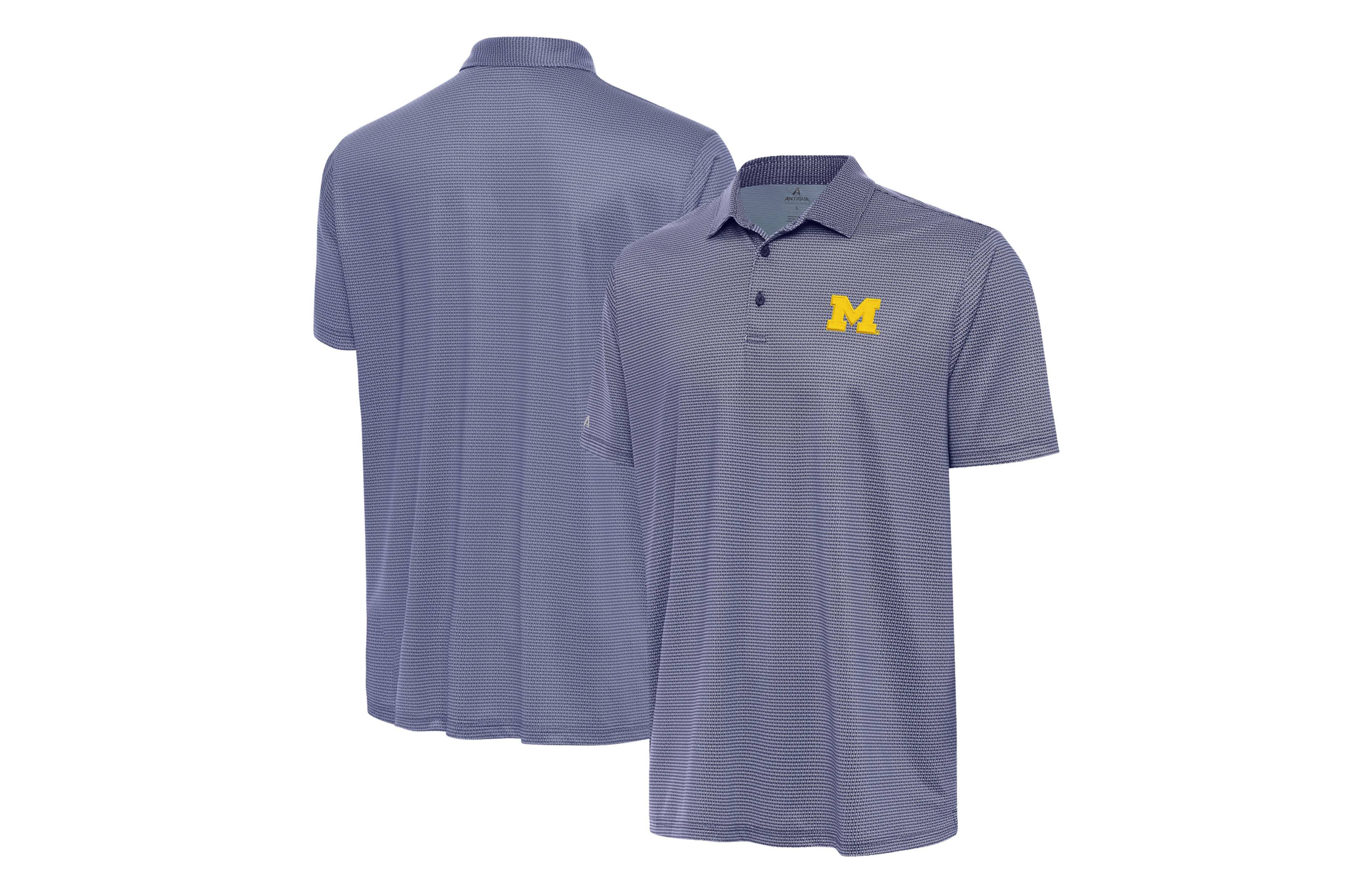 Antigua Navy Michigan Wolverines Rings Polo