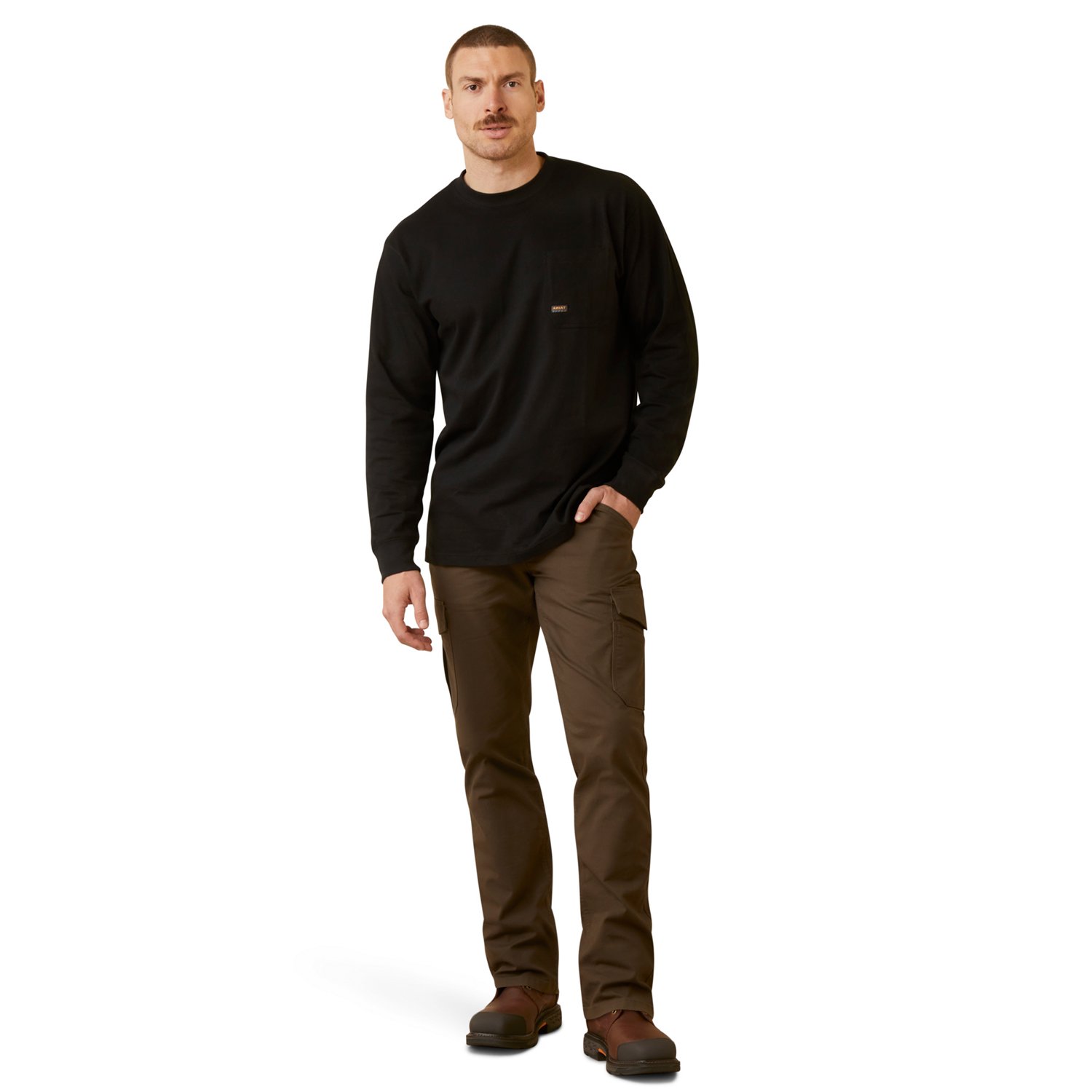 Ariat Men's Rebar M4 Relaxed Made Tough Cargo Straight Pants                                                                     - view number 6
