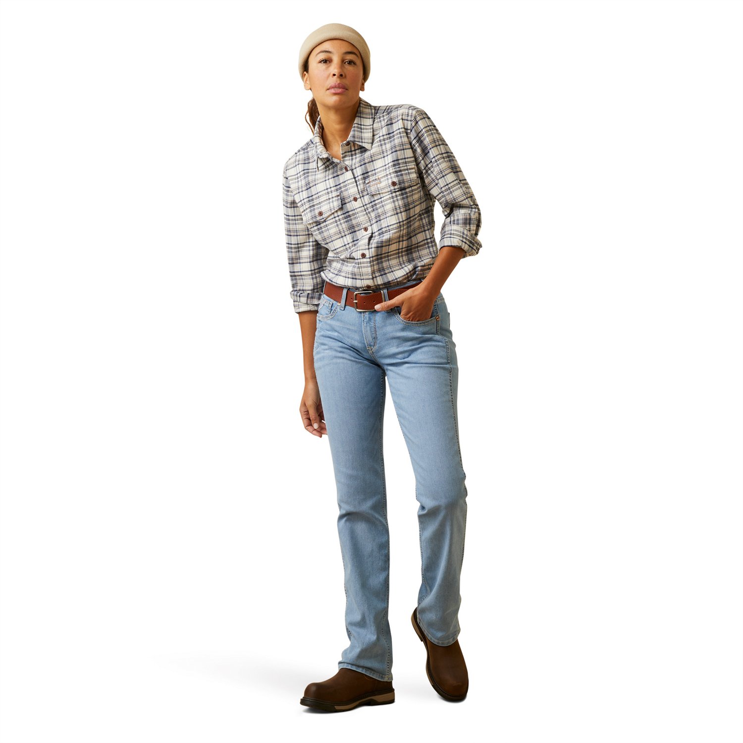 Ariat Women's Rebar Riveter Straight Jeans                                                                                       - view number 6