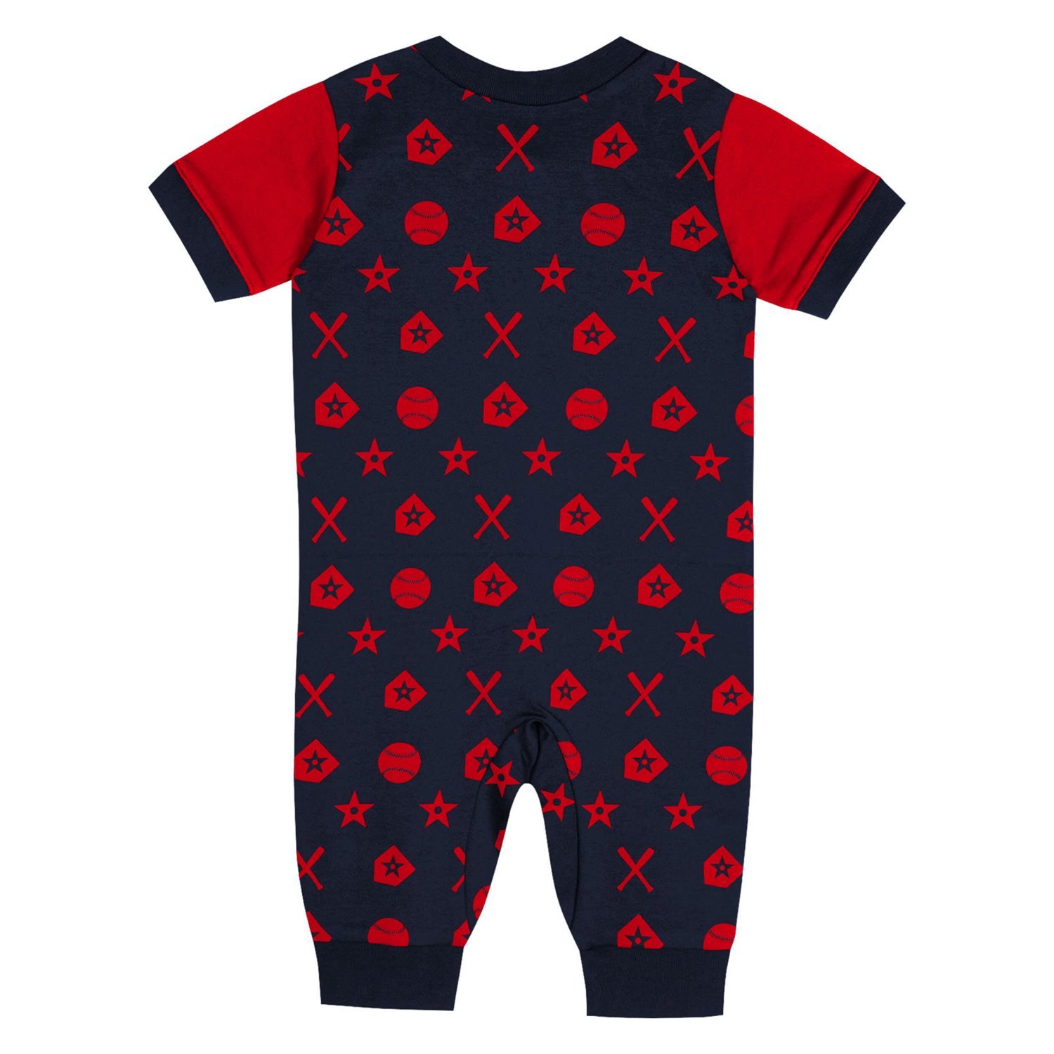 Atlanta Braves Full-Snap Coverall Bodysuit - view number 3