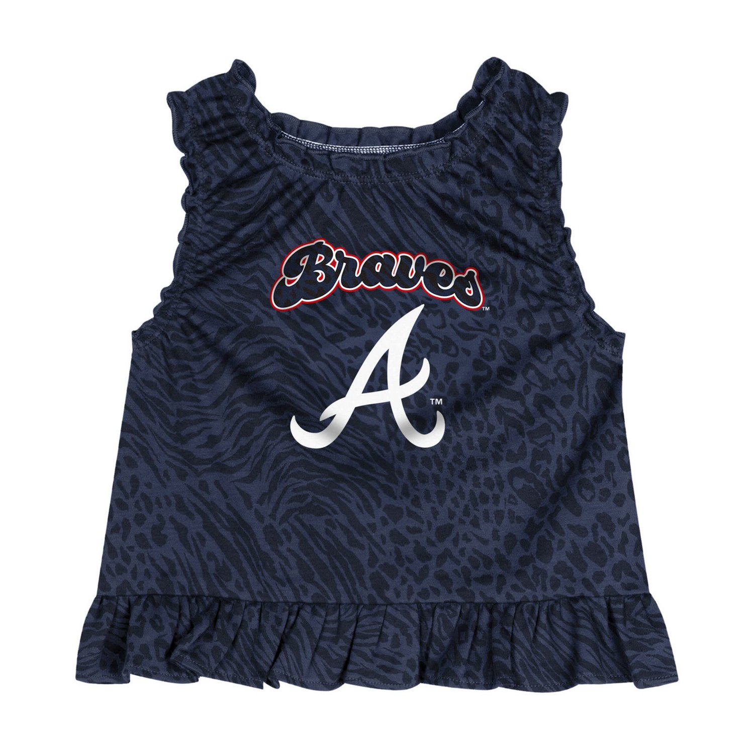 Atlanta Braves Playground Dress Bloomers Set
