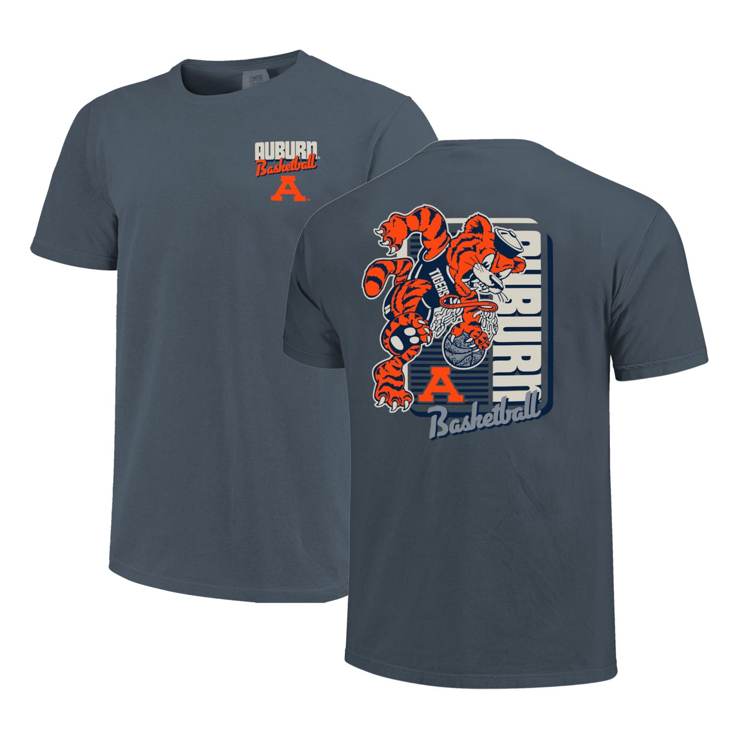 Auburn Tigers Comfort Colors Mascot Dunk T-Shirt