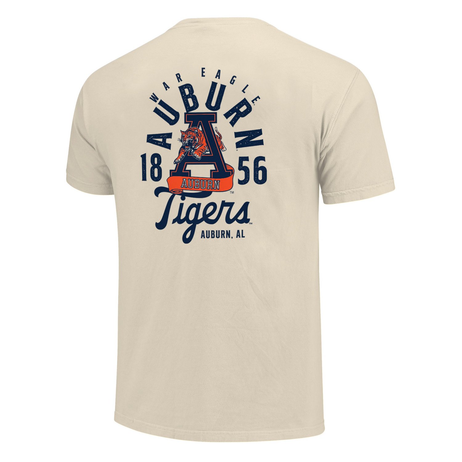 Auburn Tigers Comfort Colors Mascot Overlay T-Shirt - view number 3