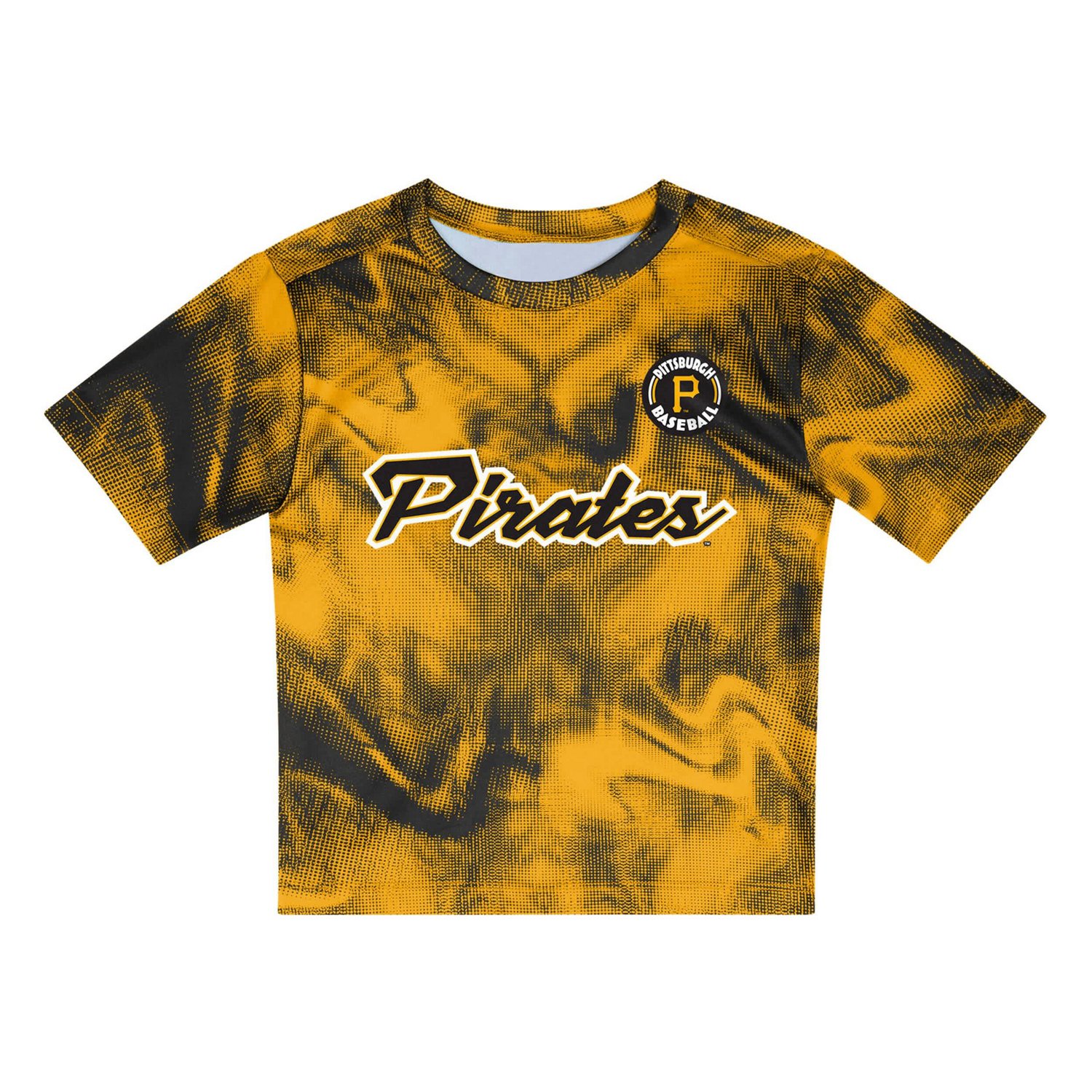 Black Pittsburgh Pirates Pinch Hitter Infielder T-Shirt  Shorts Set - view number 2